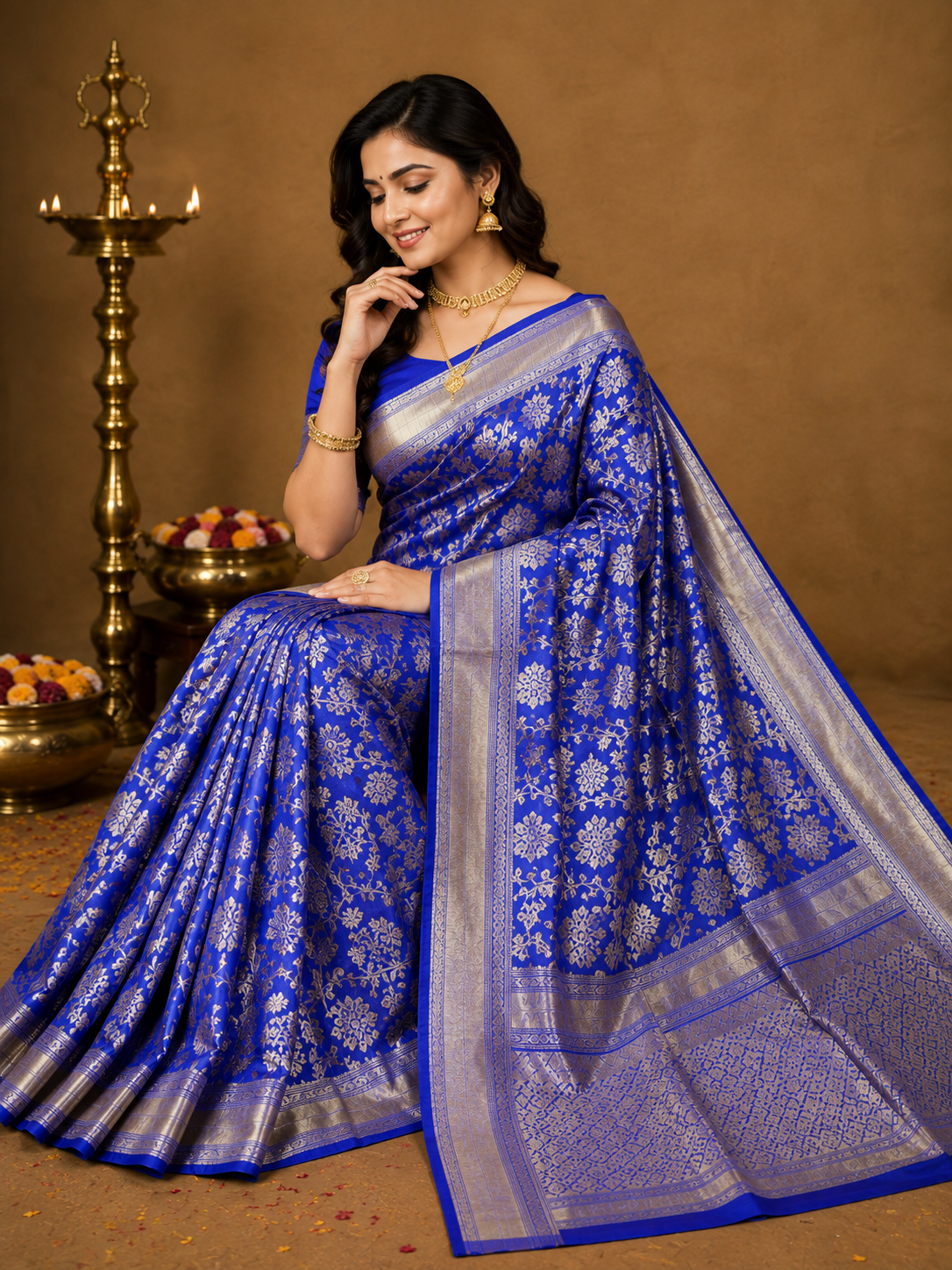 Premium Banarasi Katan Silk Traditional Saree