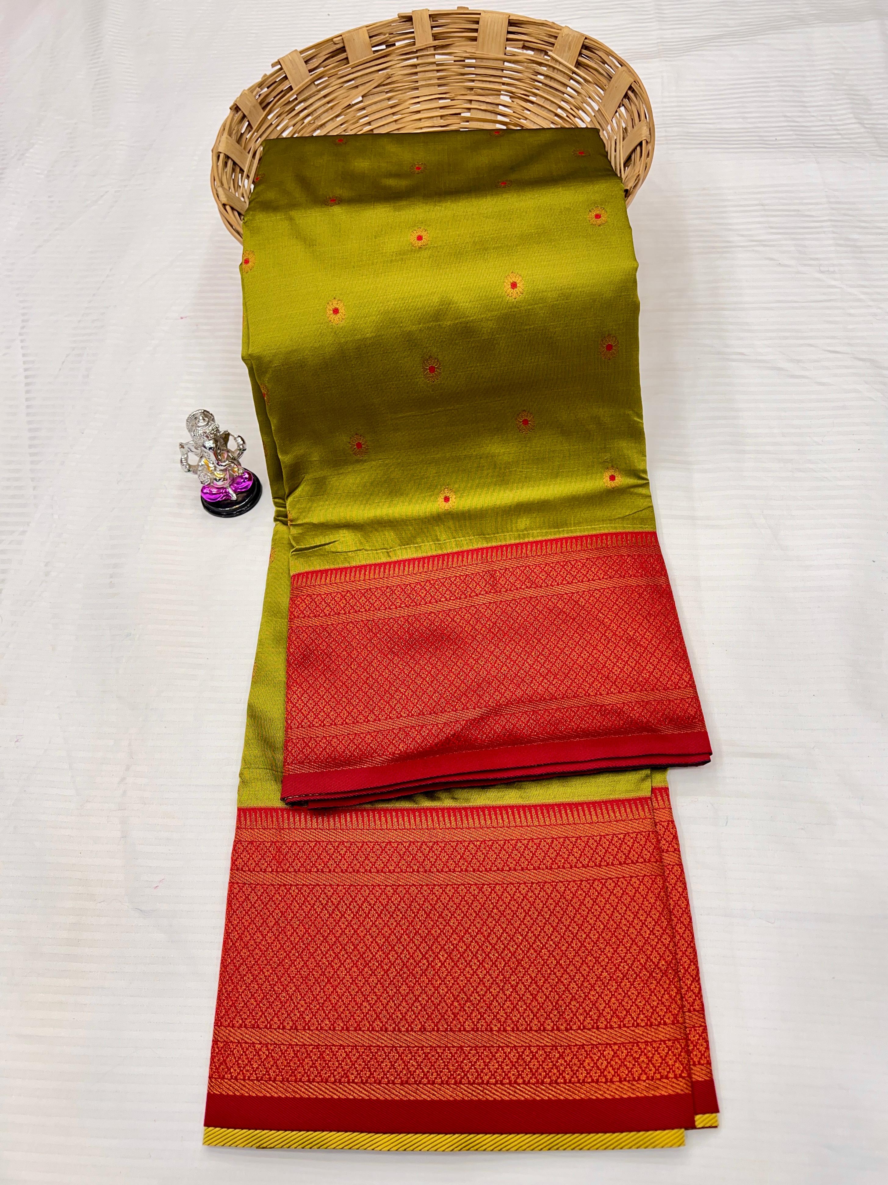 Elegant Kadiyal Paithani Saree in Premium Katan Silk