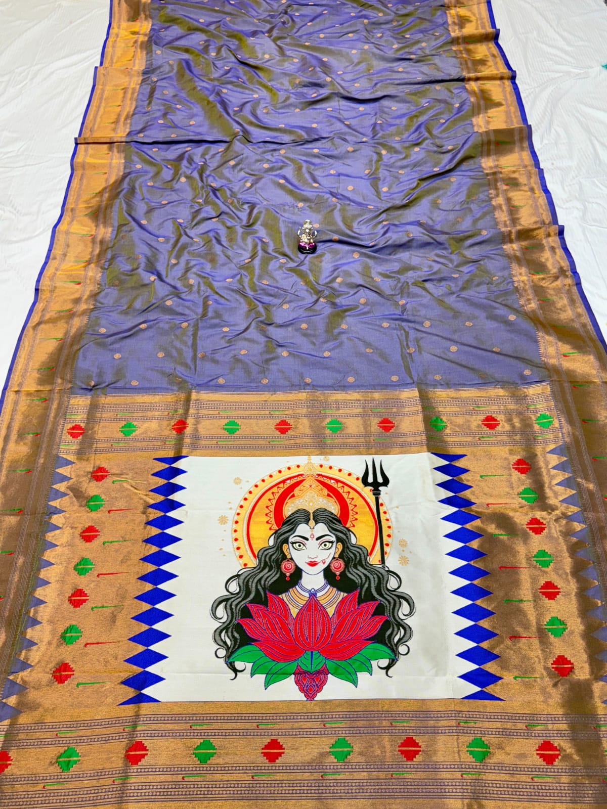 Adi Shakti Paithani – Premium Katan Silk Saree