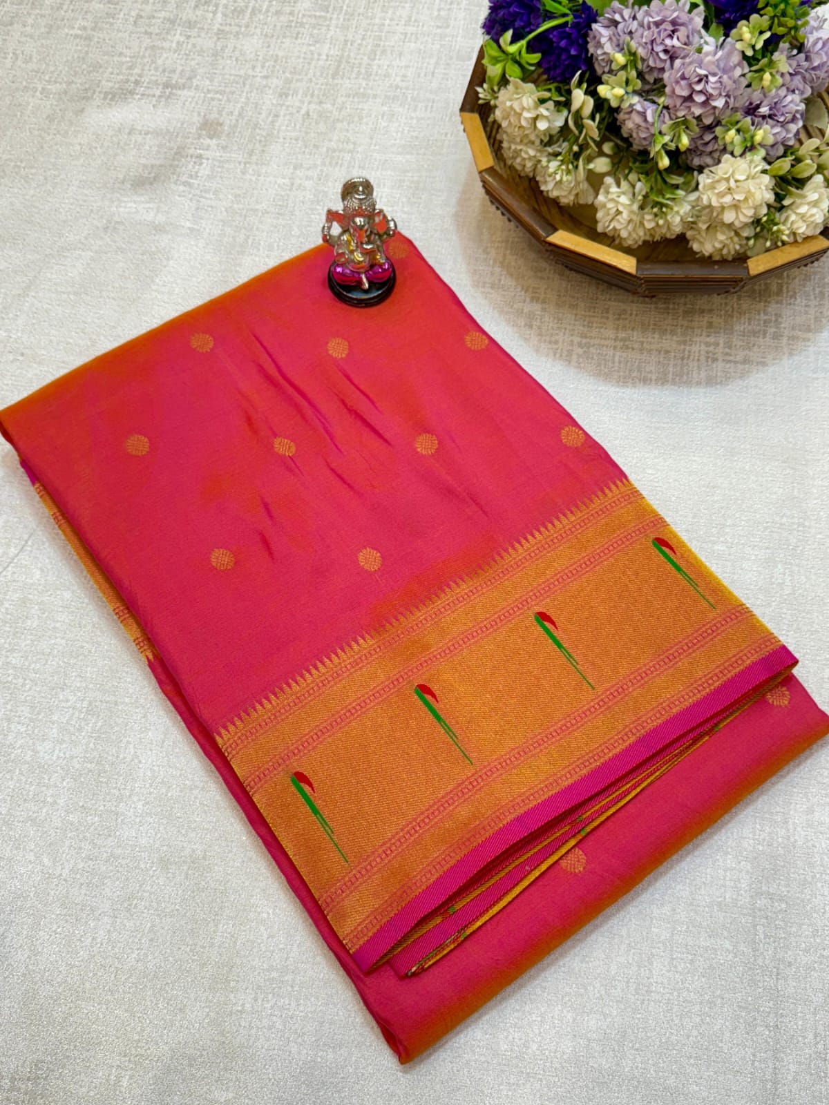 Adi Shakti Paithani – Premium Katan Silk Saree