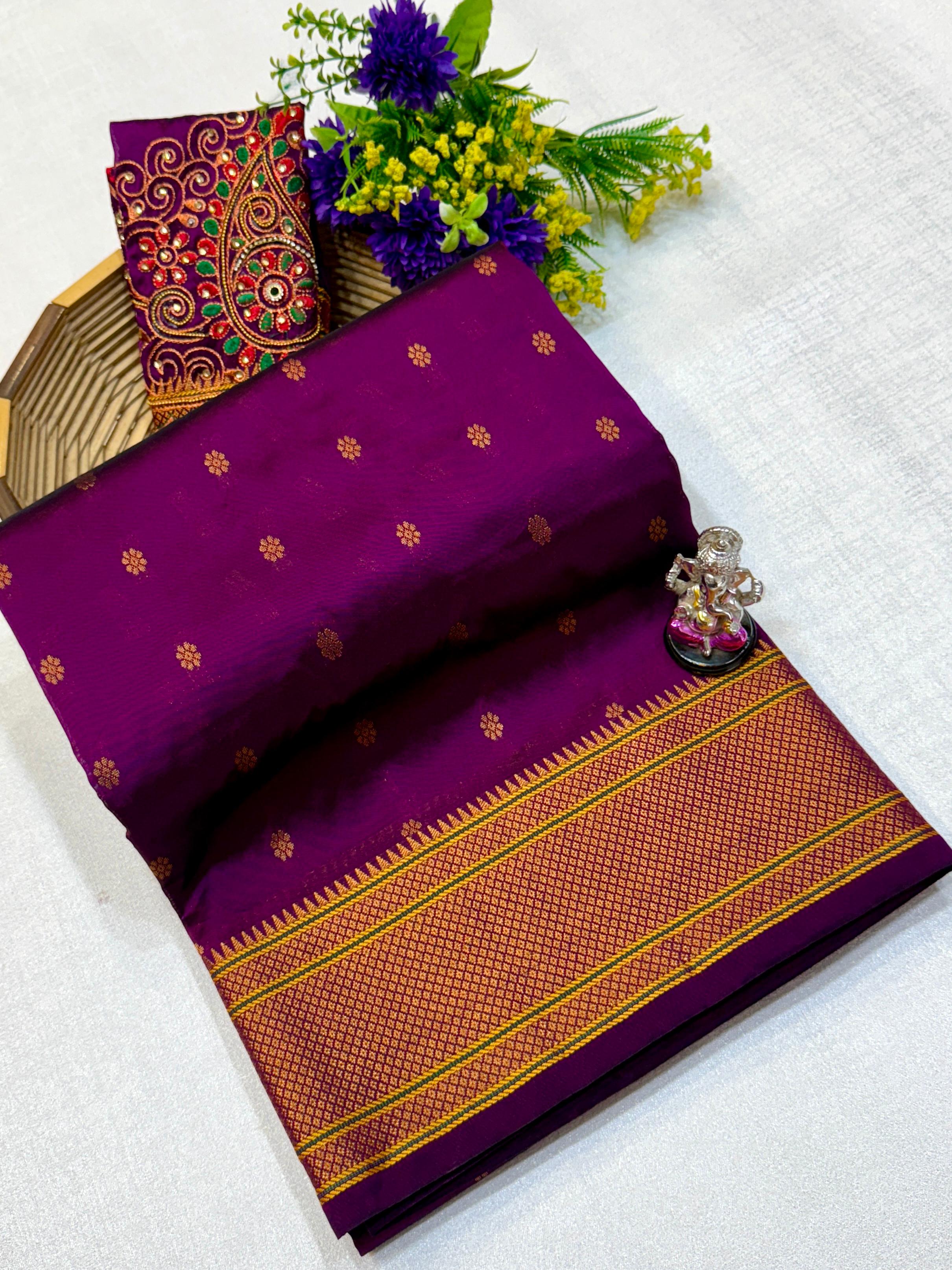 PREMIUM PAITHANI SILK SAREE