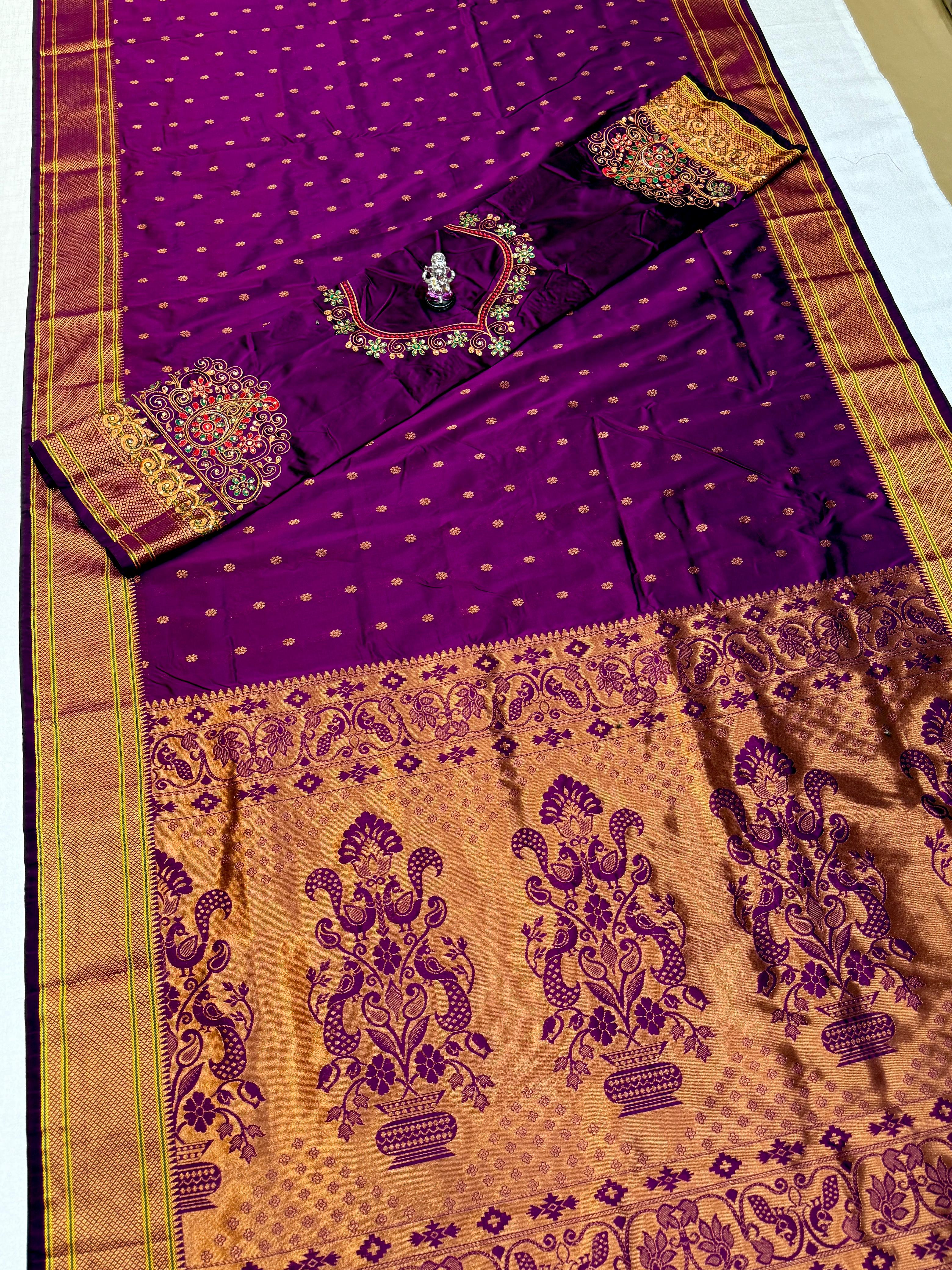 PREMIUM PAITHANI SILK SAREE