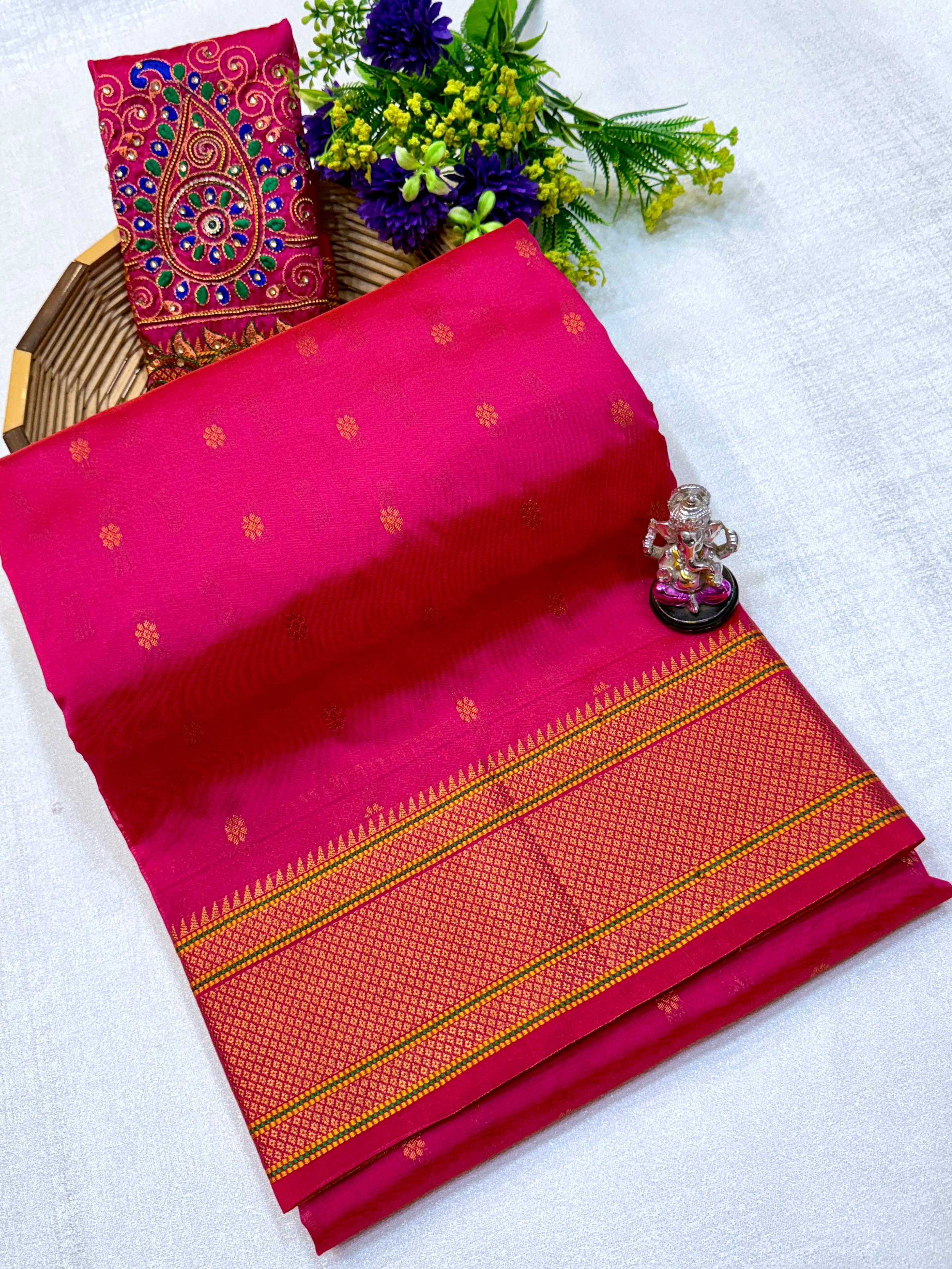 PREMIUM PAITHANI SILK SAREE