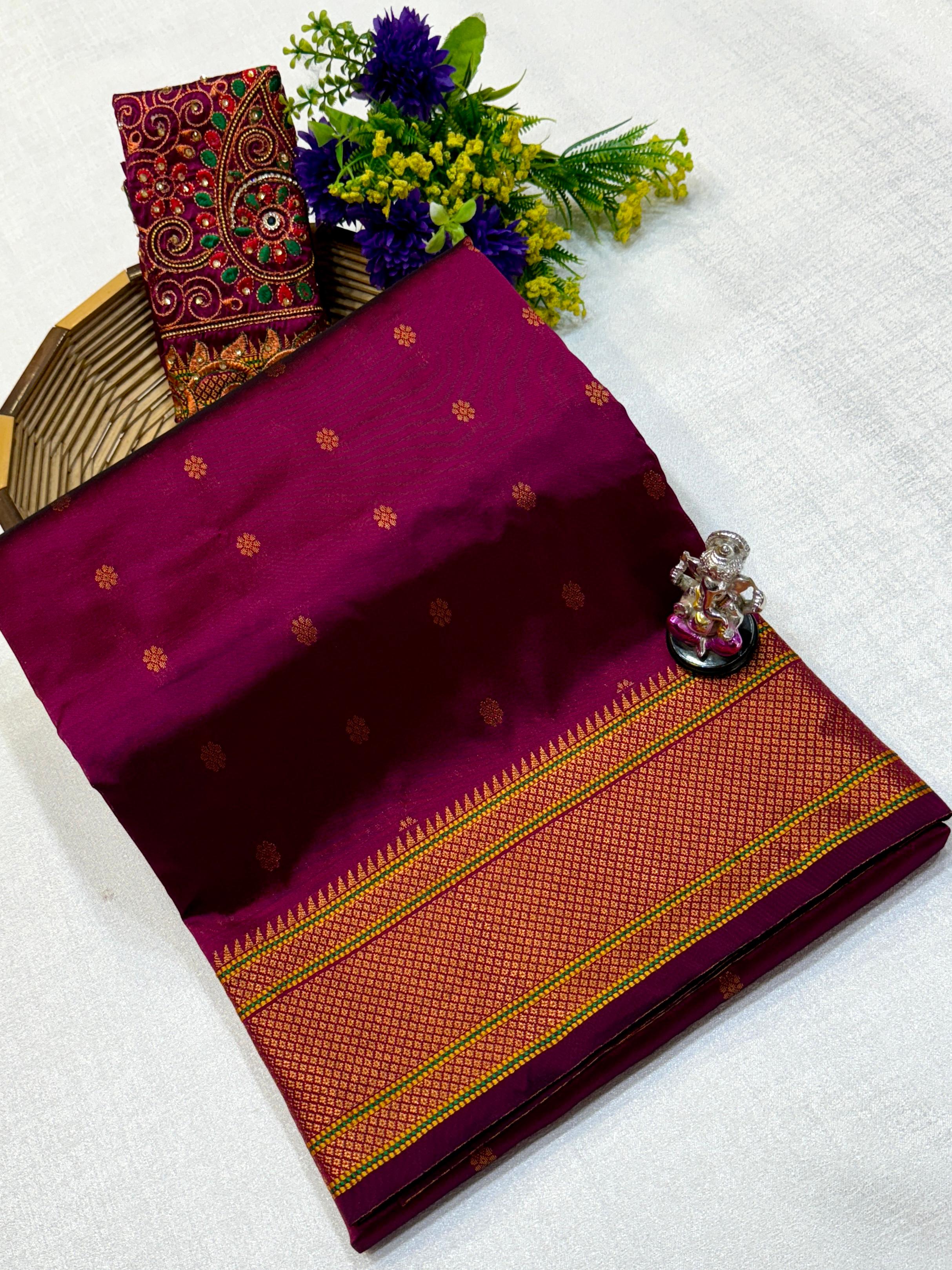PREMIUM PAITHANI SILK SAREE