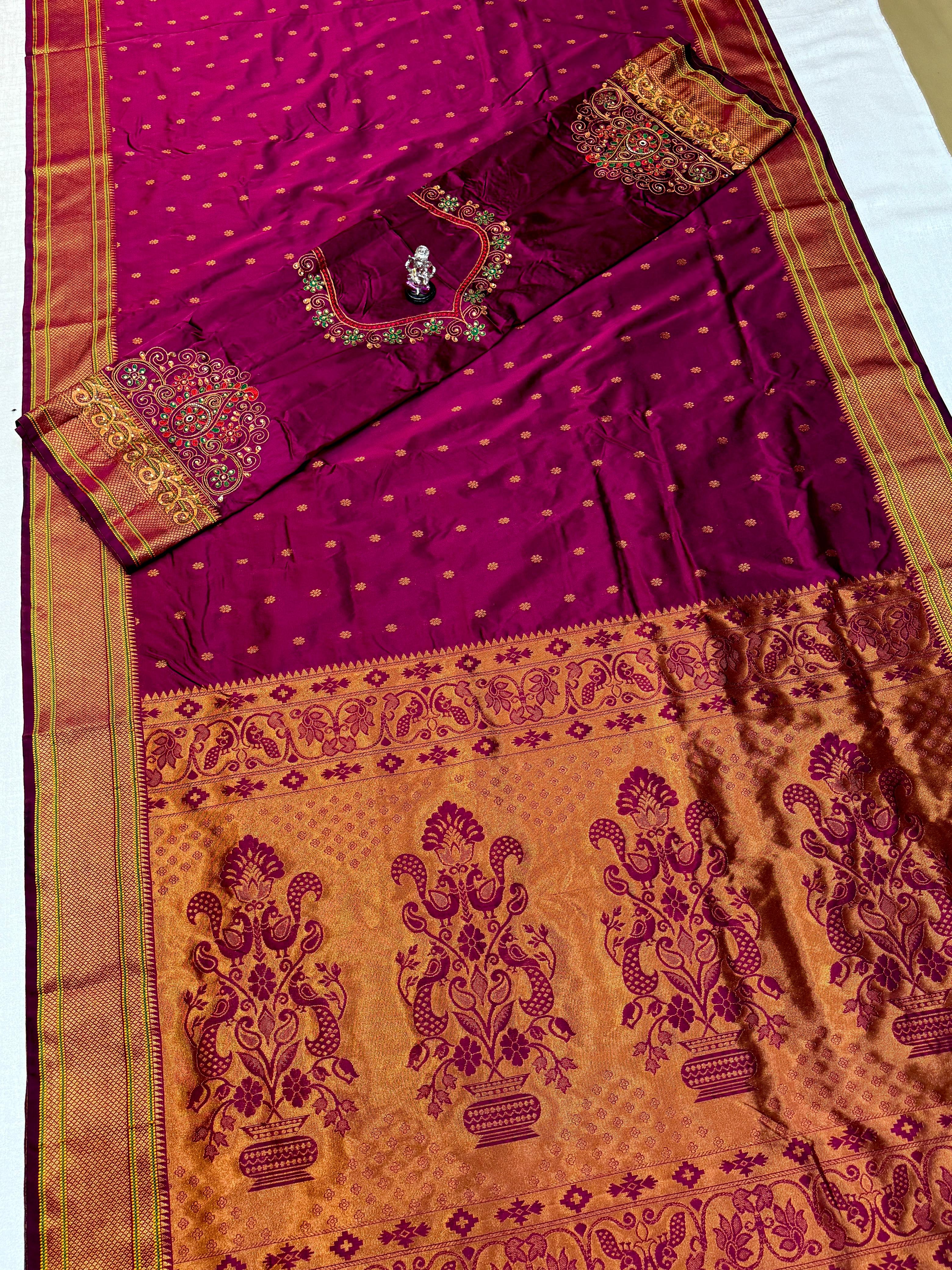 PREMIUM PAITHANI SILK SAREE