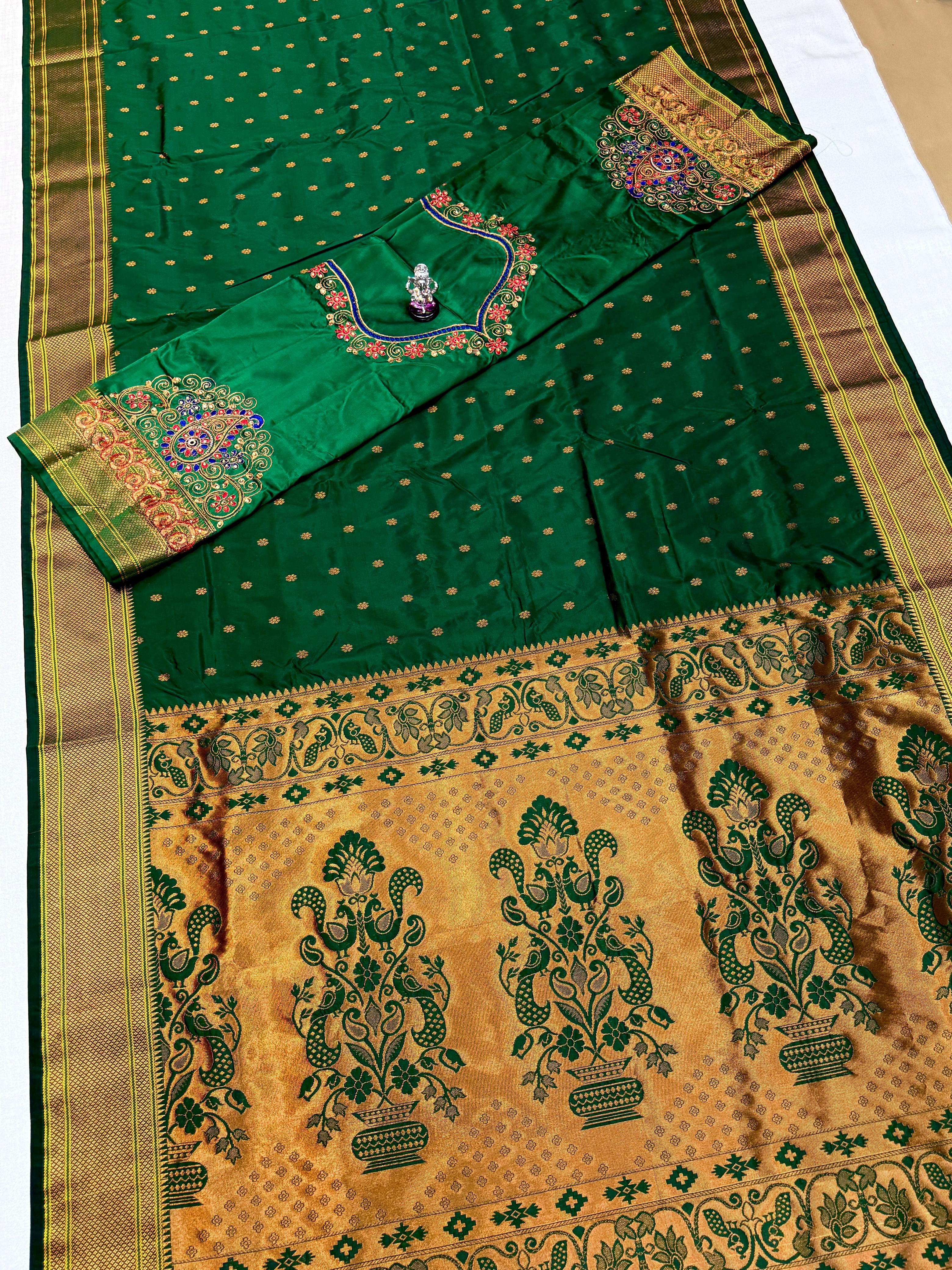 PREMIUM PAITHANI SILK SAREE