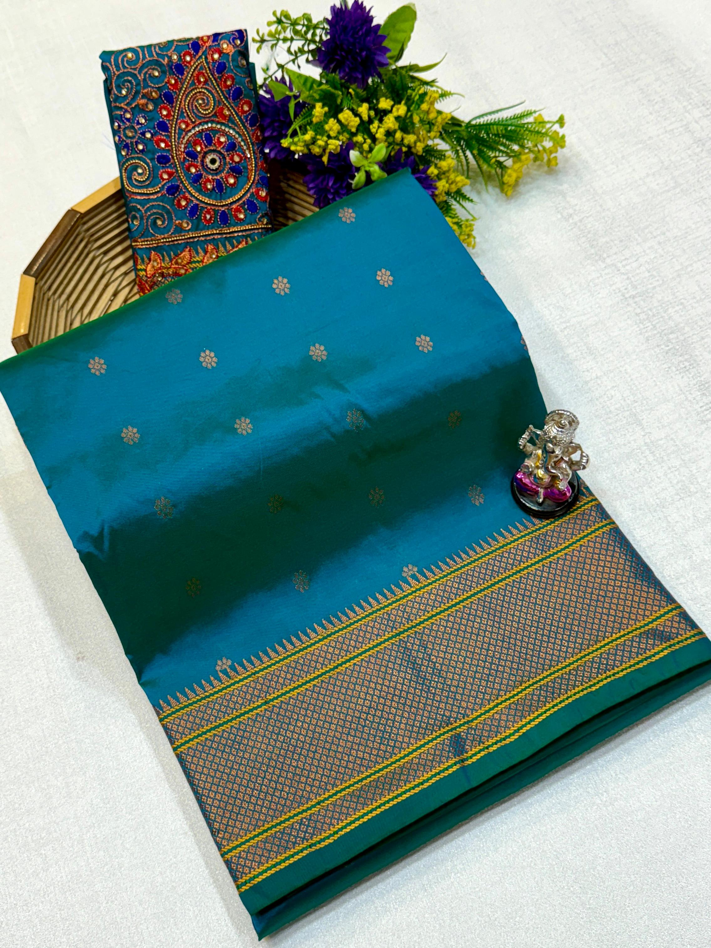 PREMIUM PAITHANI SILK SAREE