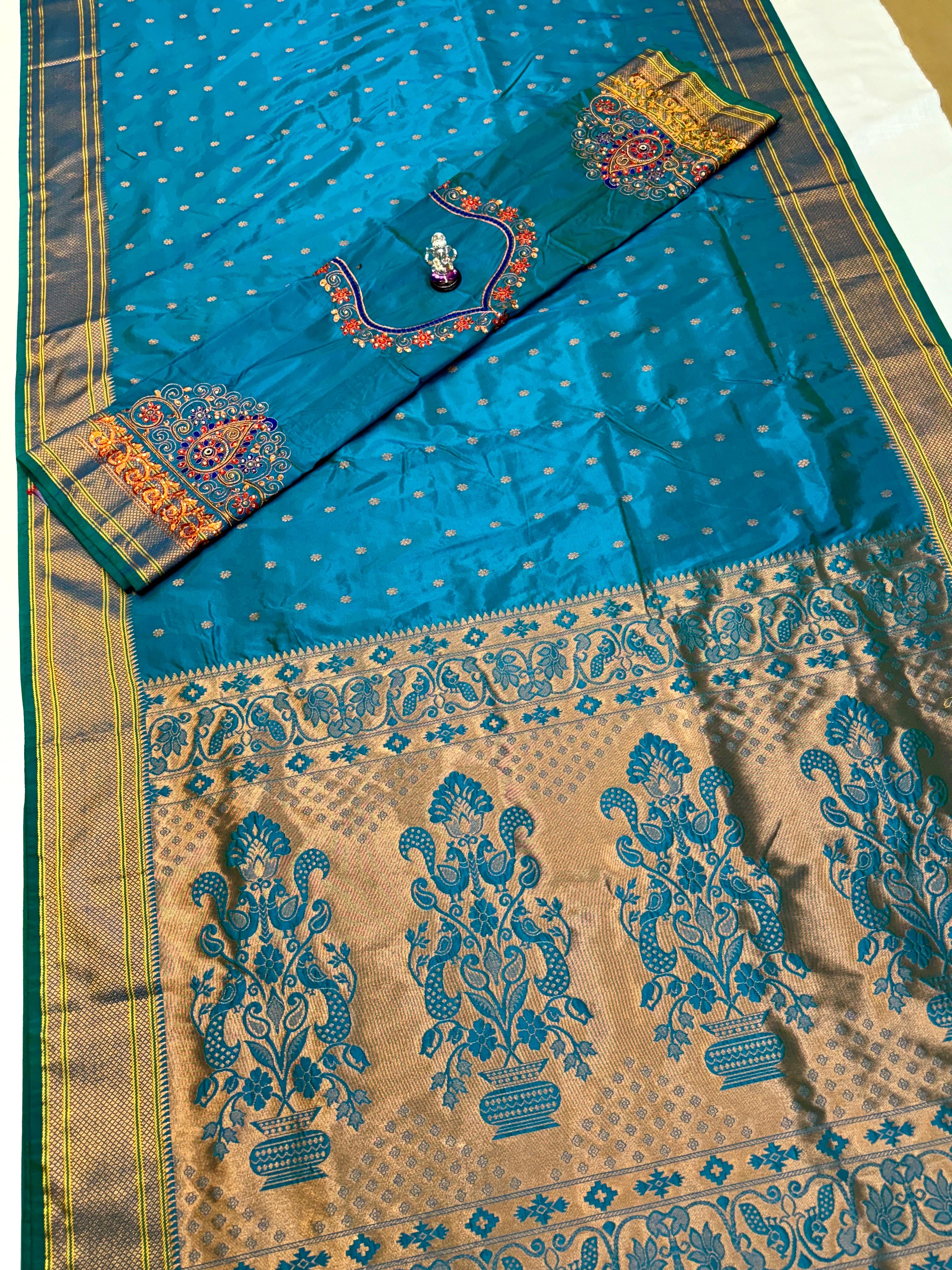 PREMIUM PAITHANI SILK SAREE