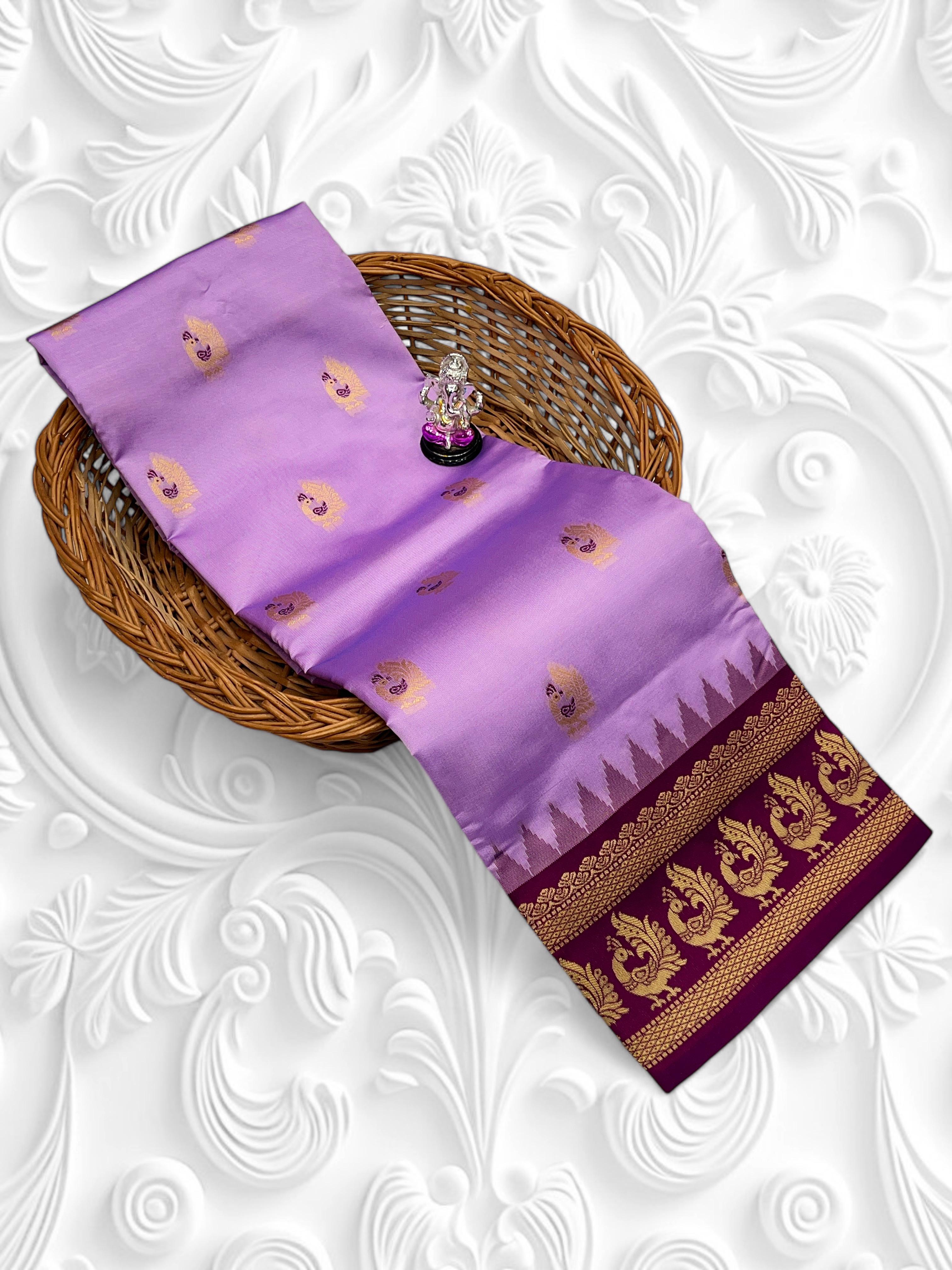 BEAUTIFUL SOFT SILK GADWAL PAITHANI SAREE