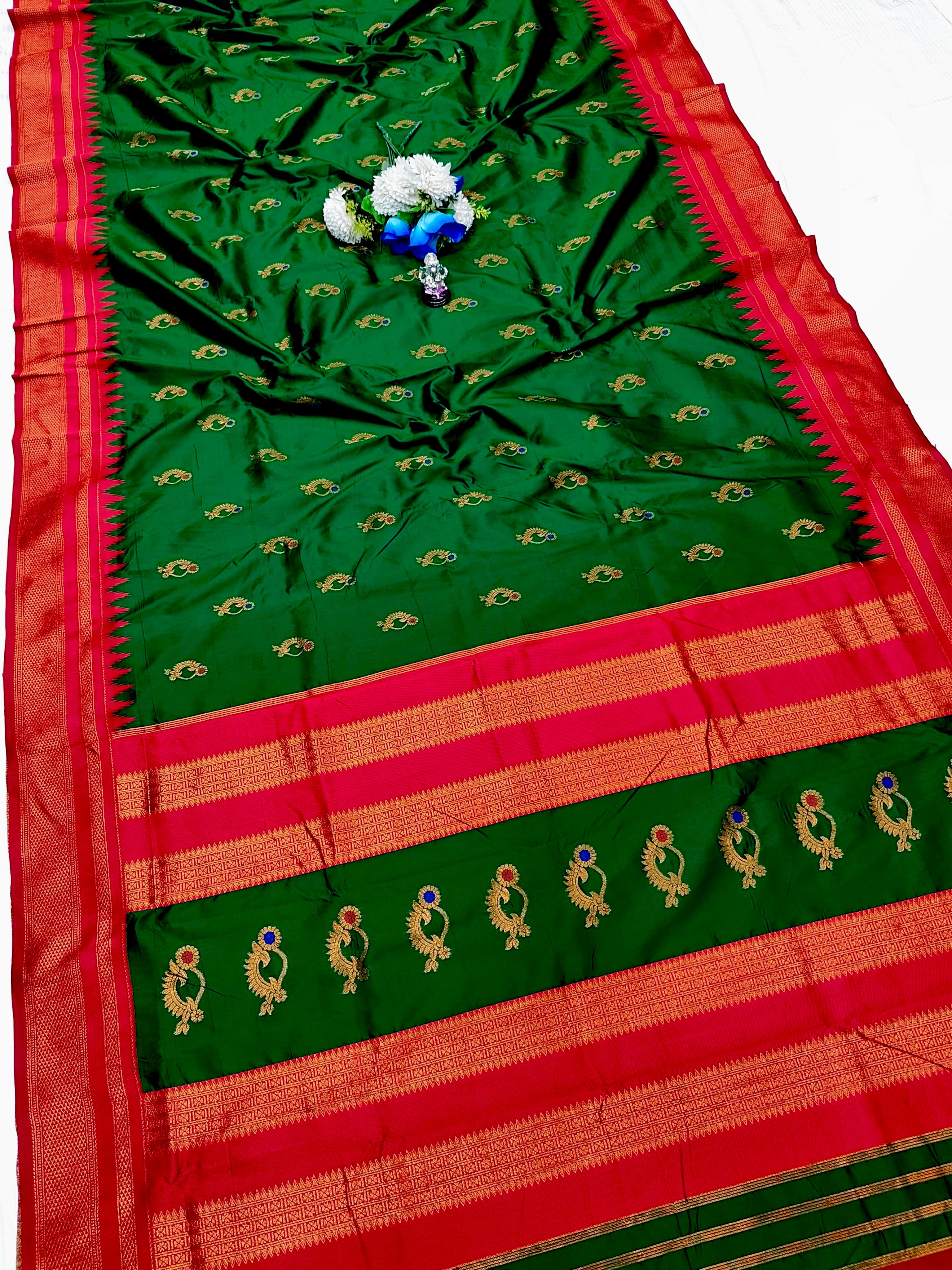 NAYAL NATH IRKAL PAITHANI SAREE