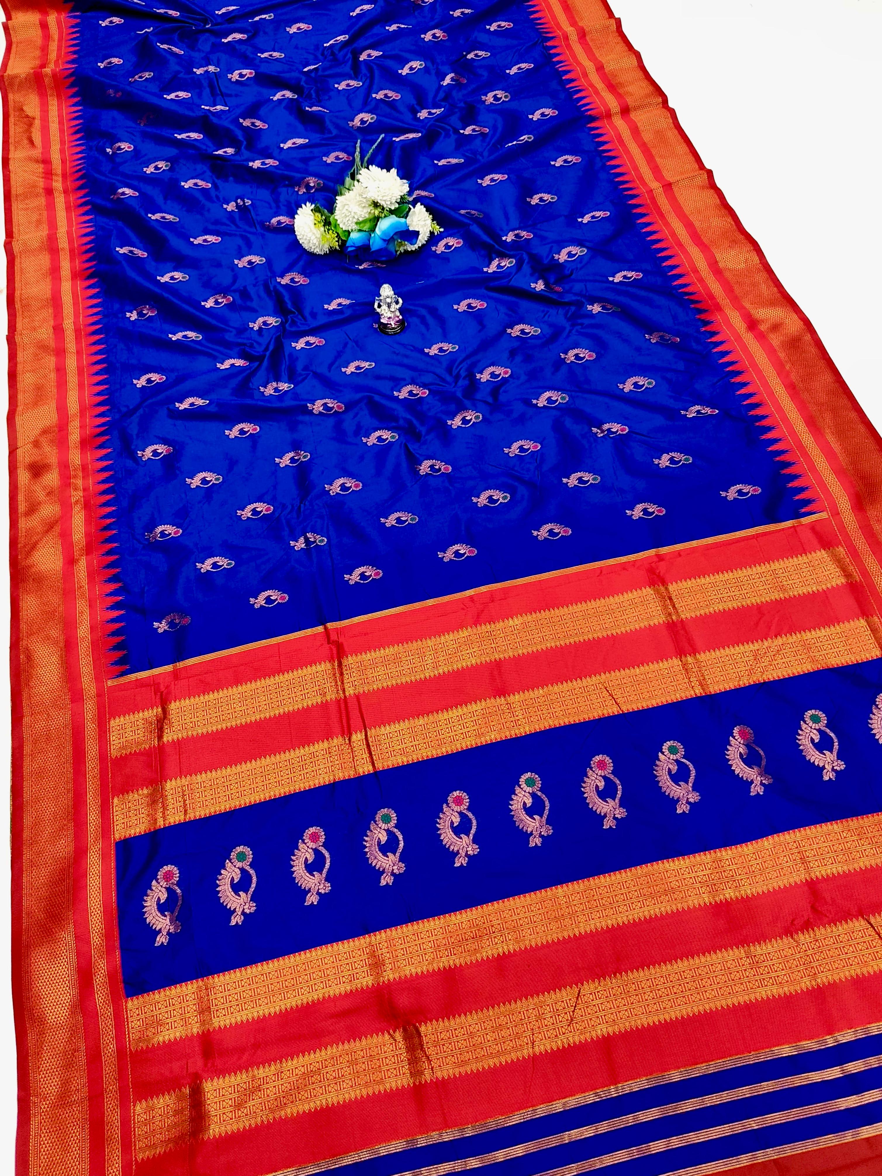 NAYAL NATH IRKAL PAITHANI SAREE