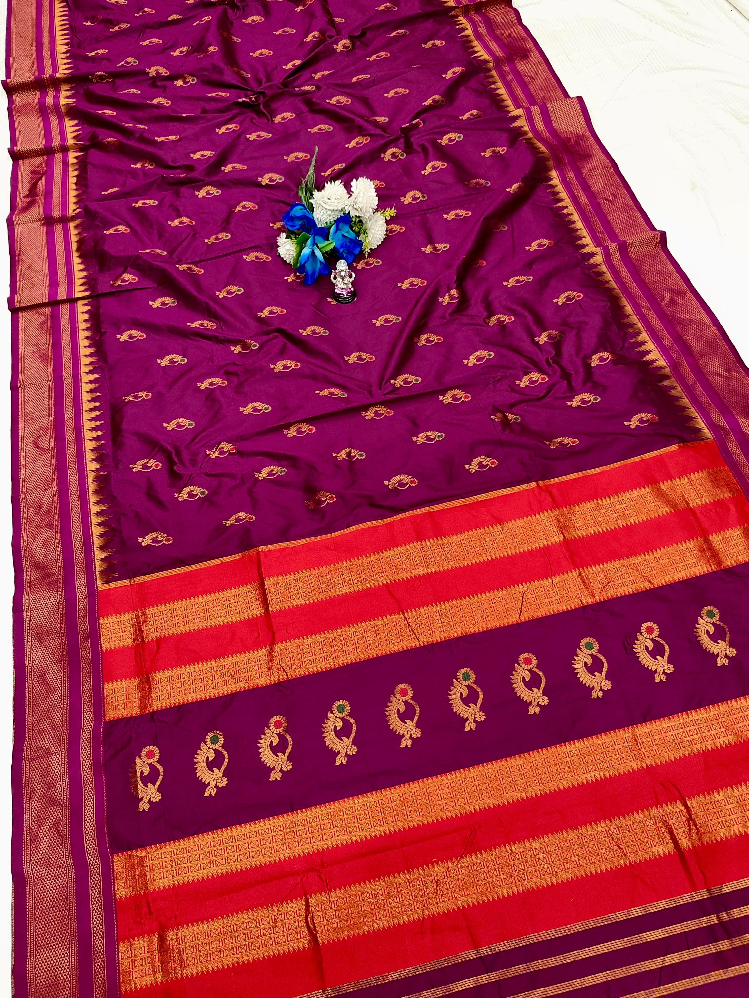 NAYAL NATH IRKAL PAITHANI SAREE