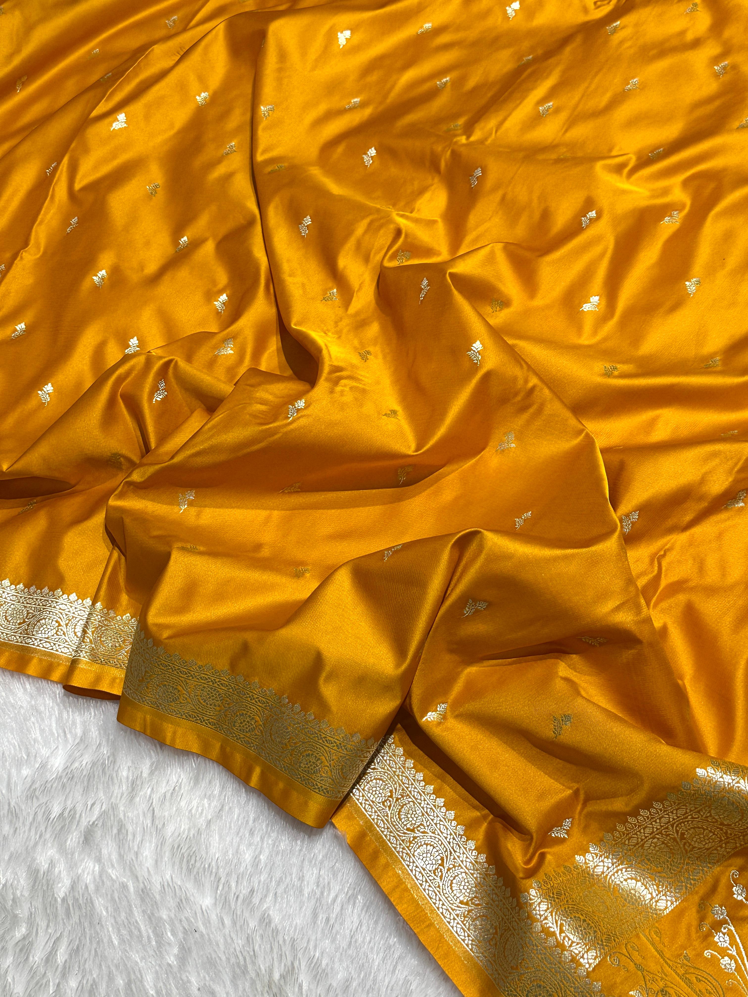 Banarasi Handloom Pure Mashru Silk Sarees