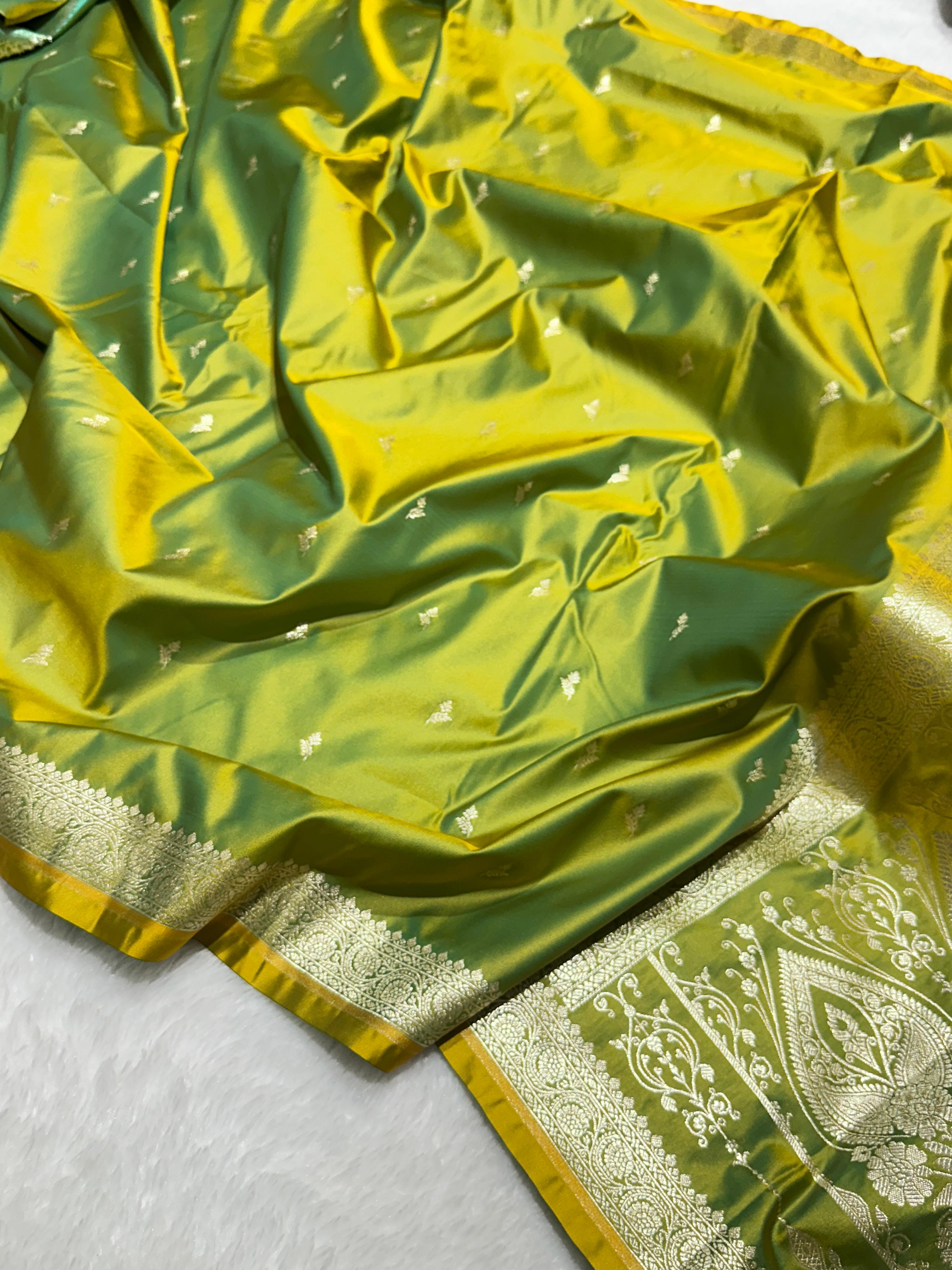 BANARASI HANDLOOM  VERY HIGH QUALITY PURE MASHRU SILK BEAUTIFUL SAREES