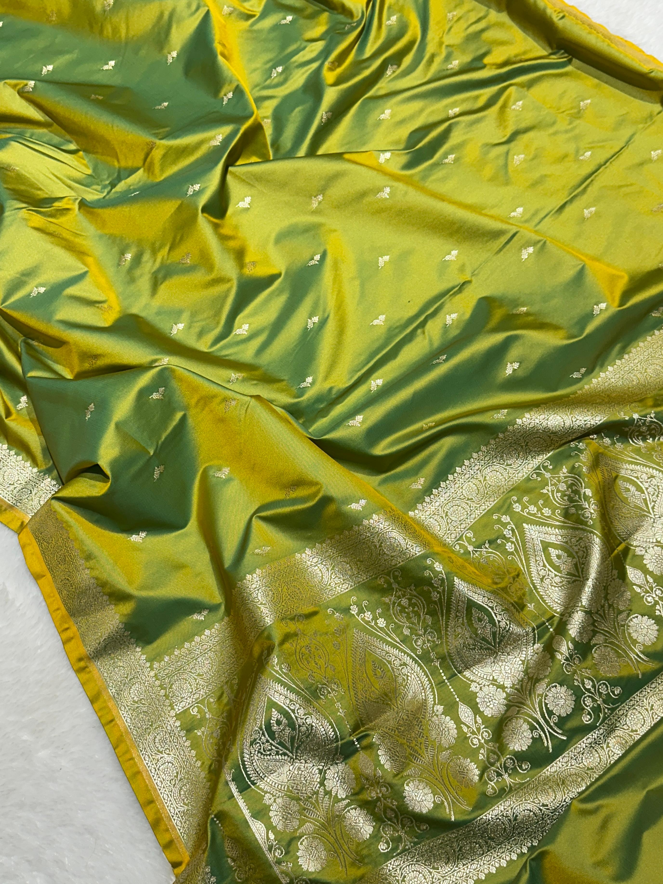 BANARASI HANDLOOM  VERY HIGH QUALITY PURE MASHRU SILK BEAUTIFUL SAREES