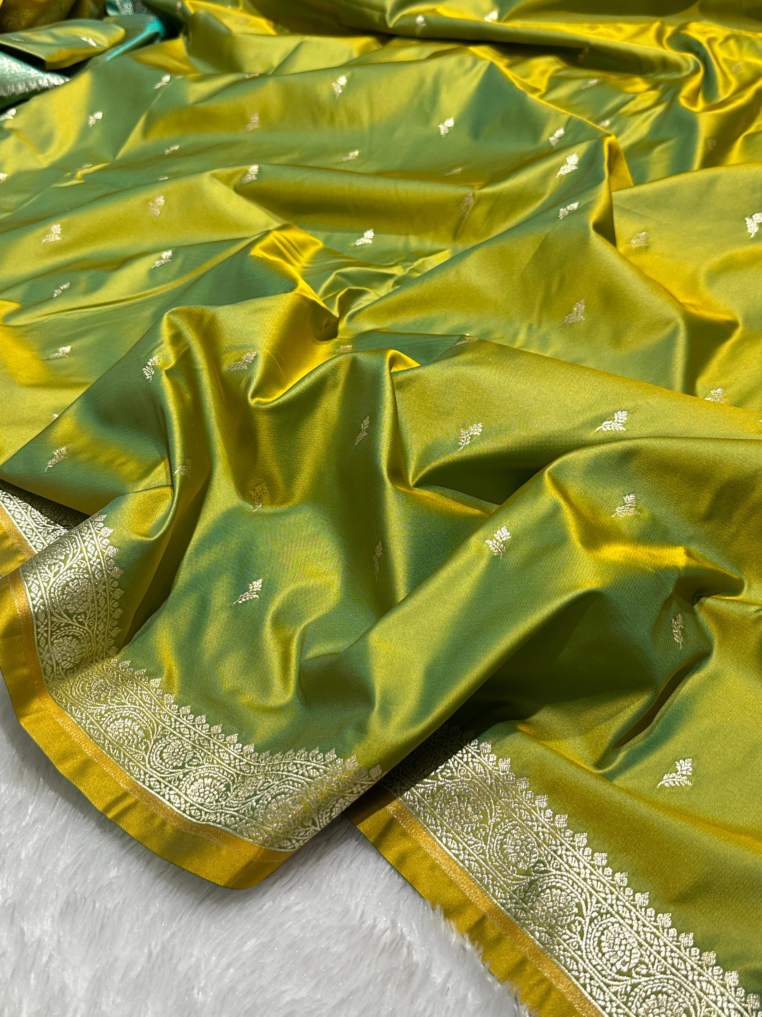 BANARASI HANDLOOM  VERY HIGH QUALITY PURE MASHRU SILK BEAUTIFUL SAREES