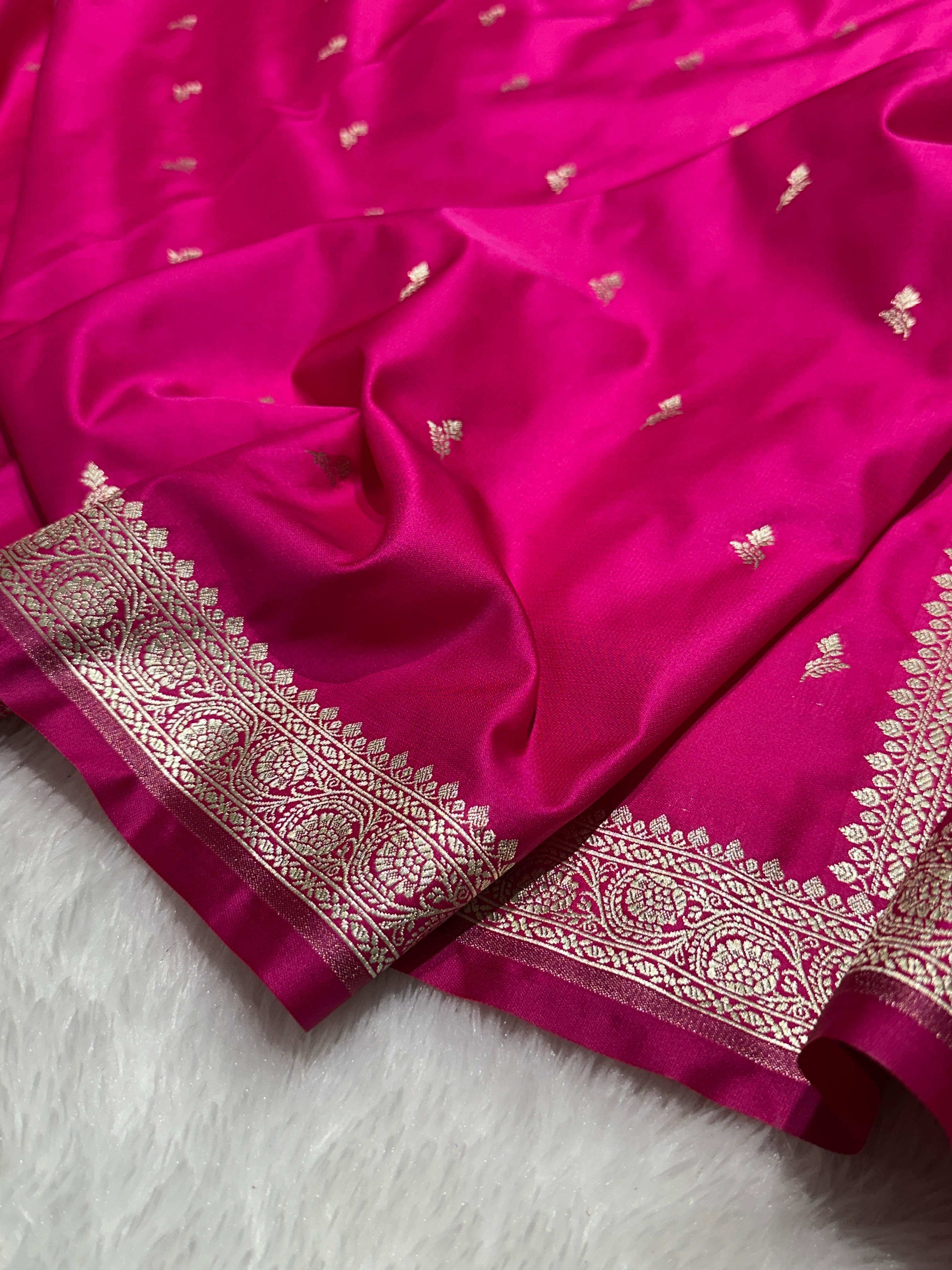 BANARASI HANDLOOM VERY HIGH QUALITY PURE MASHRU SILK SAREES