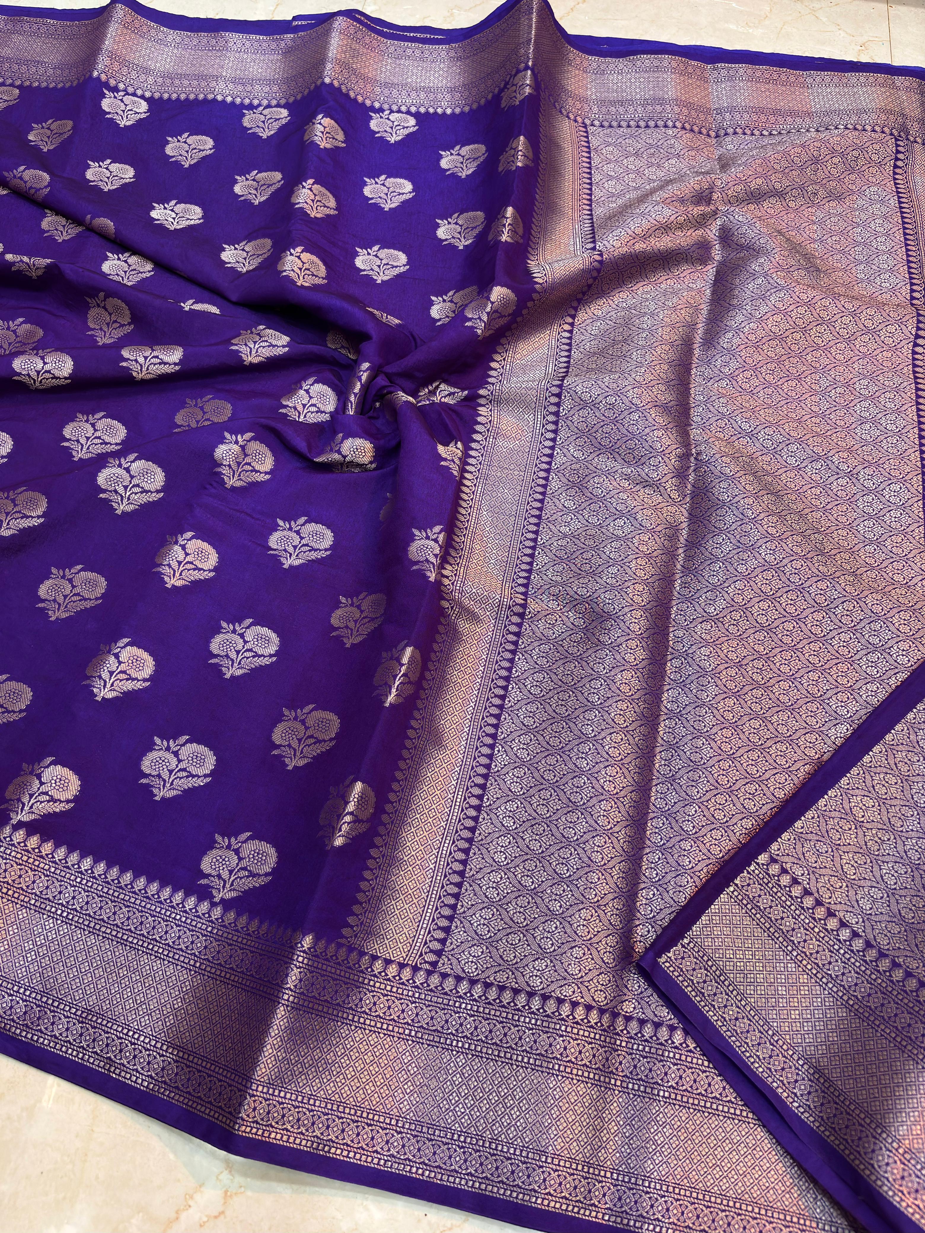 Luxurious Handloom Banarasi Saree for Weddings & Festivals