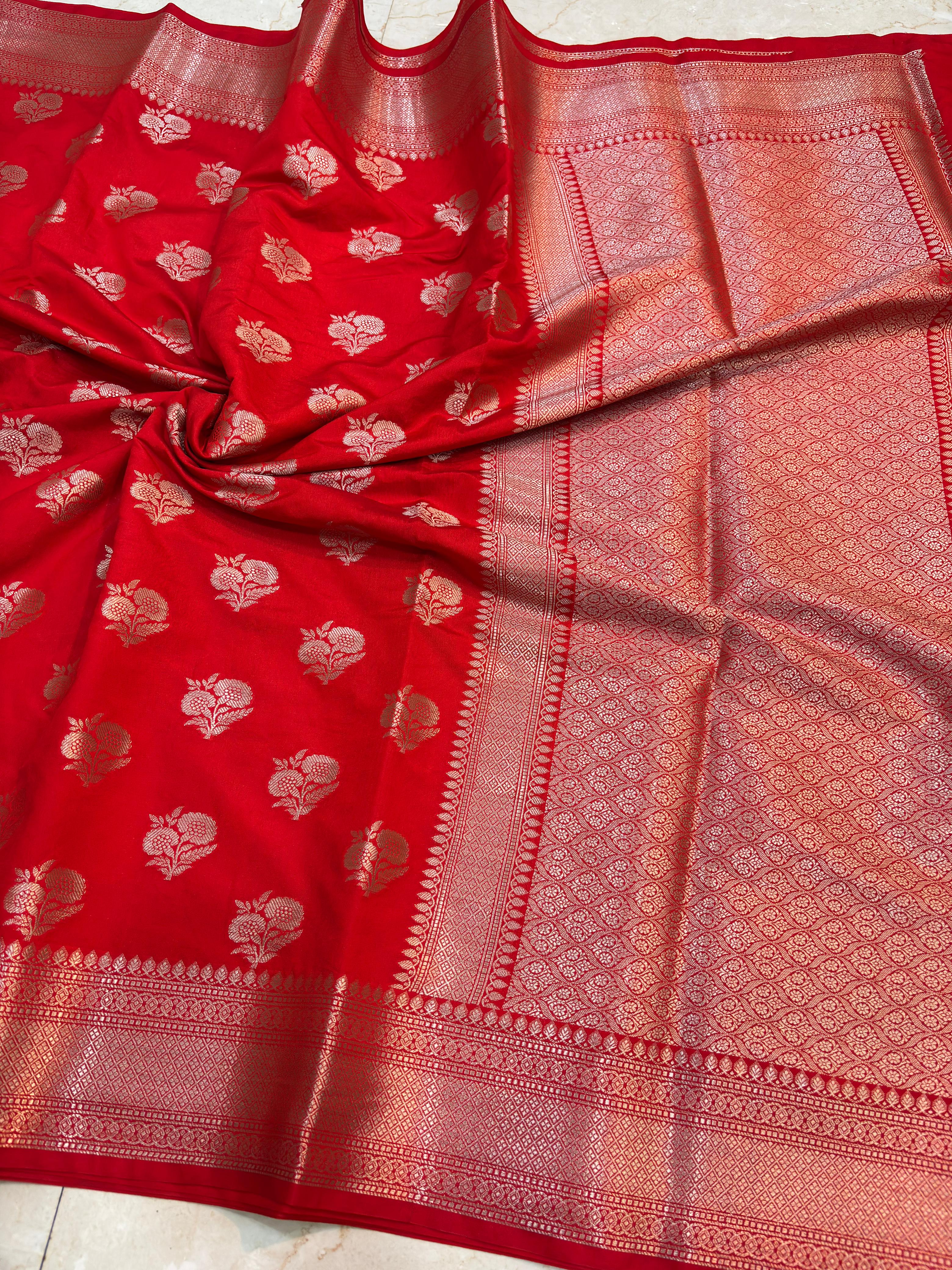 Soft Katan Silk Saree with Timeless Banarasi Craftsmanship