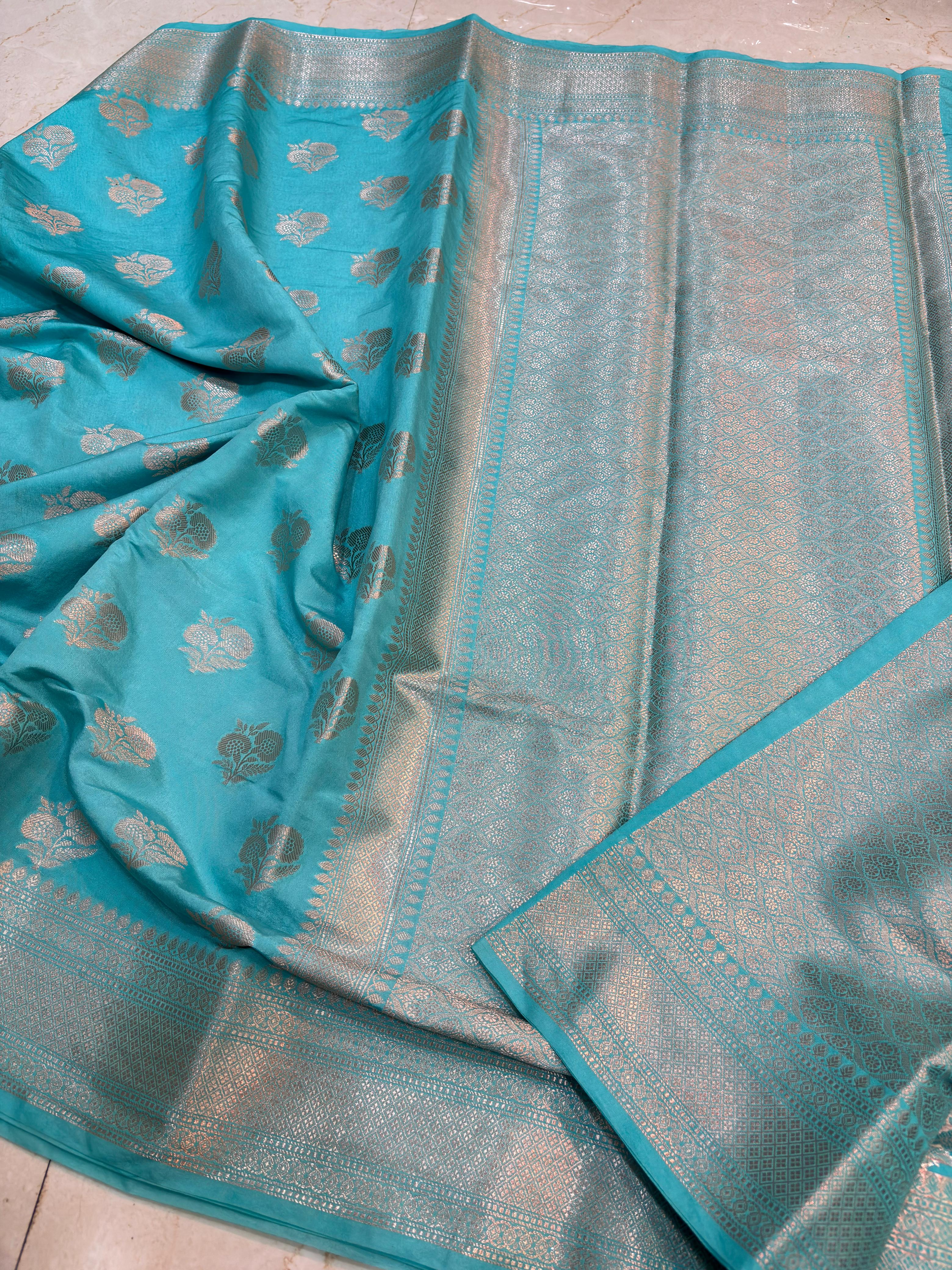 Premium Quality Handwoven Banarasi Silk Saree