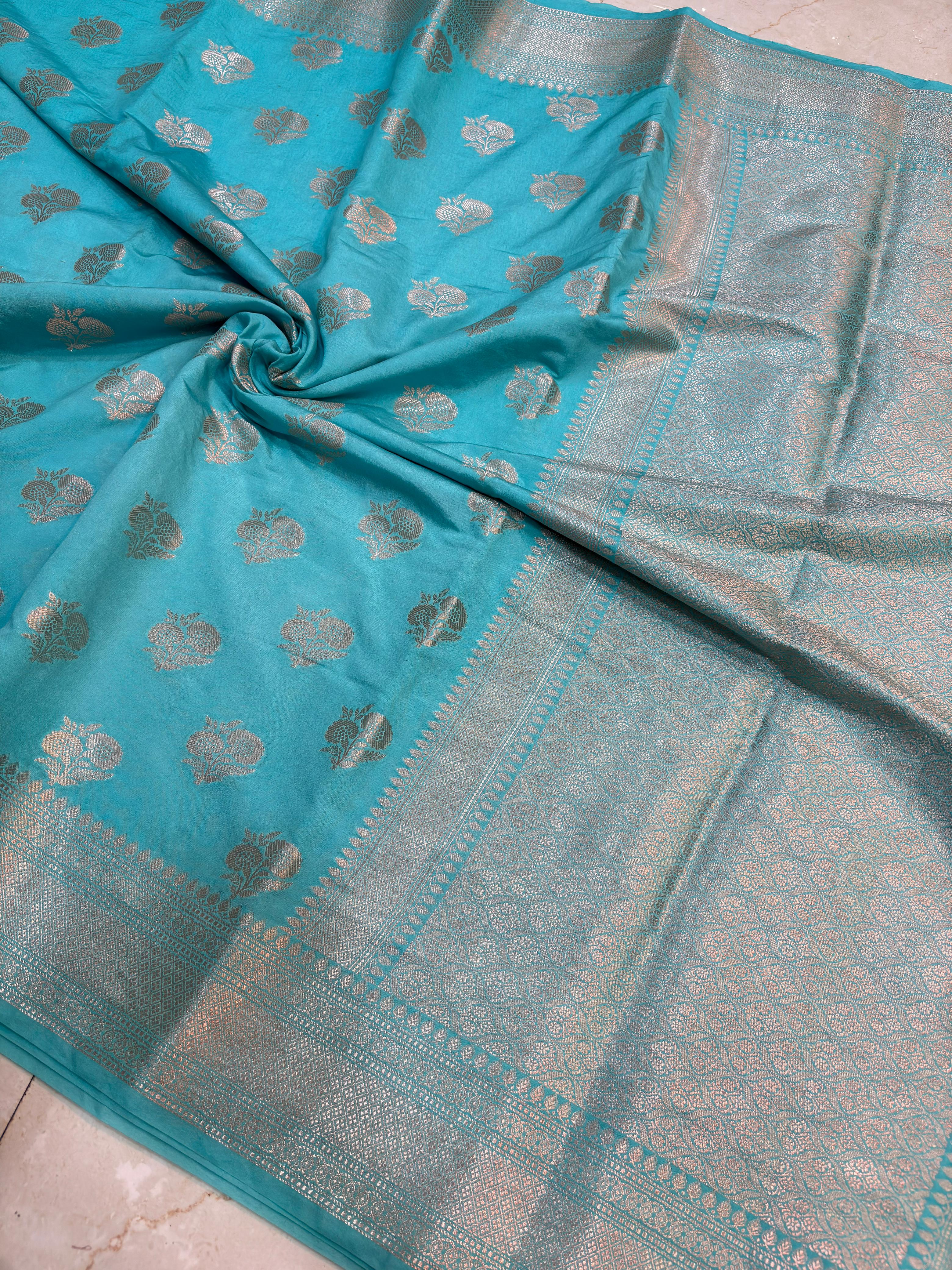 Premium Quality Handwoven Banarasi Silk Saree