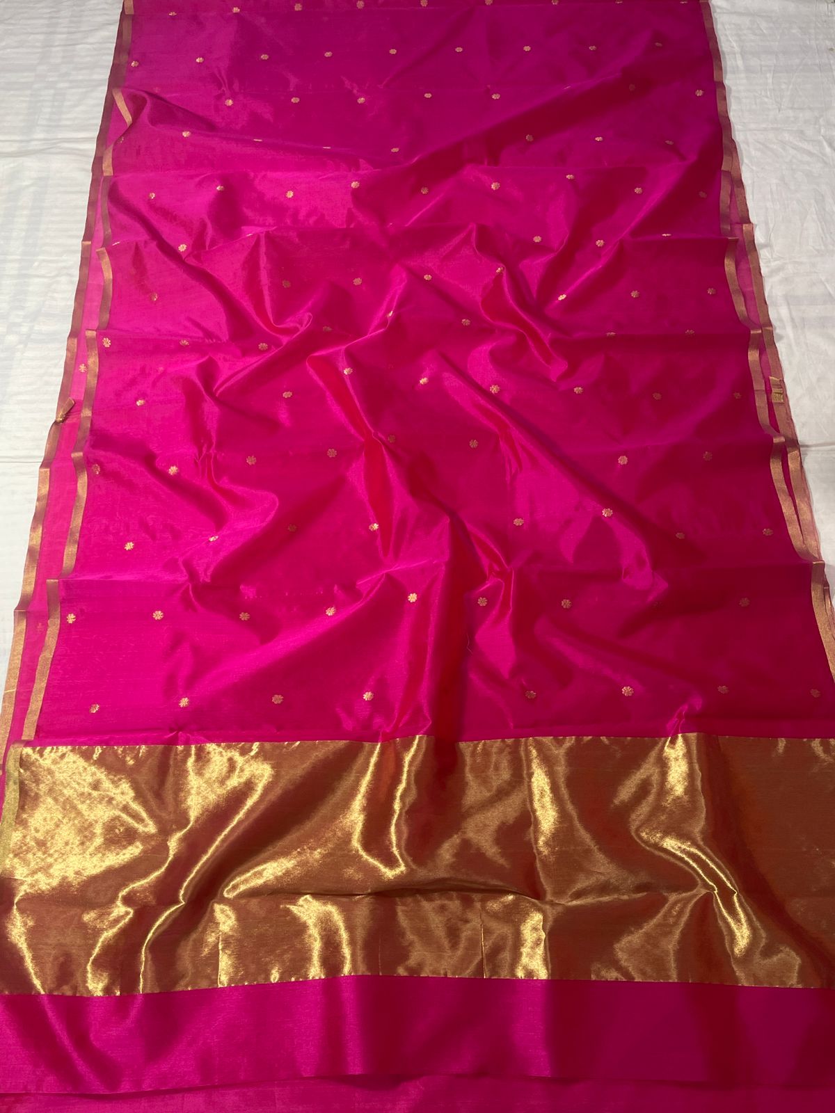 Pink Chanderi Handloom Saree – Graceful Beauty in Blush Tones