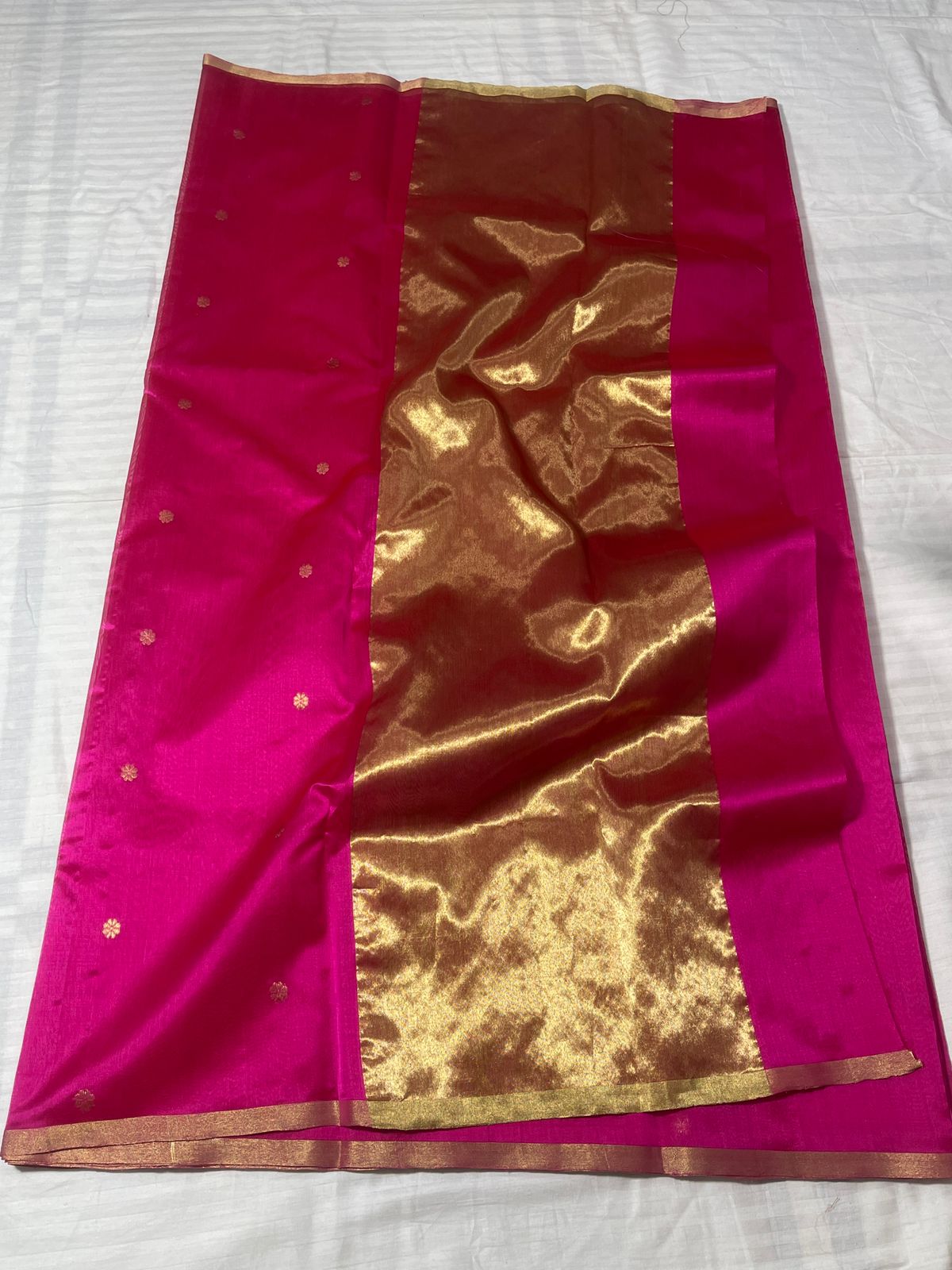 Pink Chanderi Handloom Saree – Graceful Beauty in Blush Tones