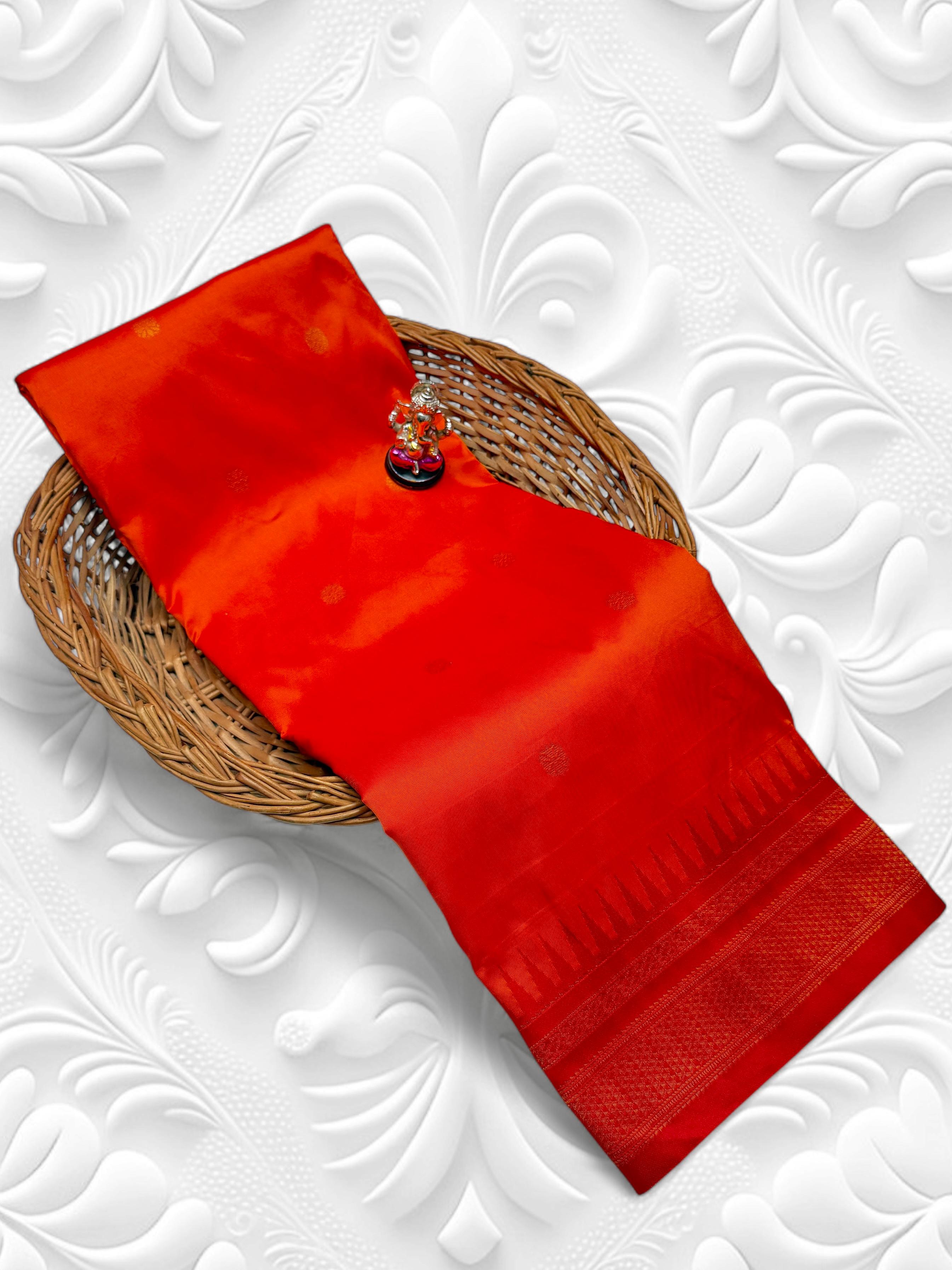 Half Silk Irkal Paithani – Grace in Every Drape