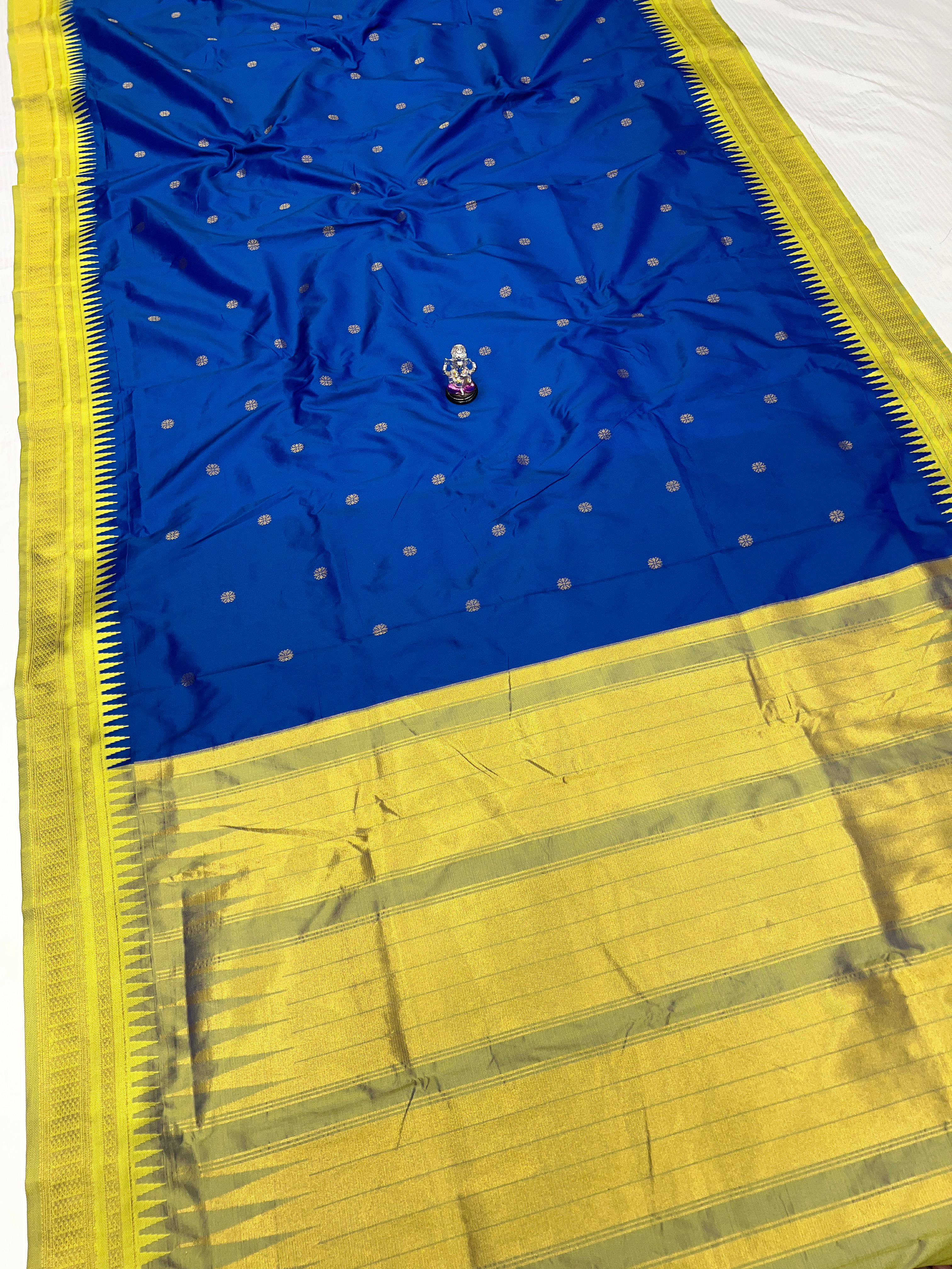 Half Silk Irkal Paithani – Grace in Every Drape