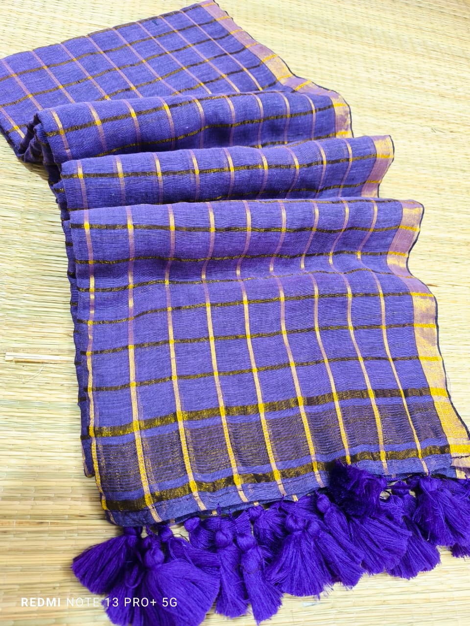 Elegant Office Wear – Pure 120 Count Mul Cotton Saree