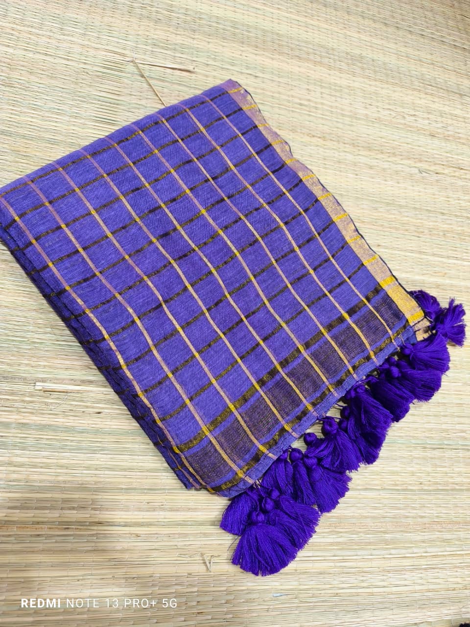 Elegant Office Wear – Pure 120 Count Mul Cotton Saree