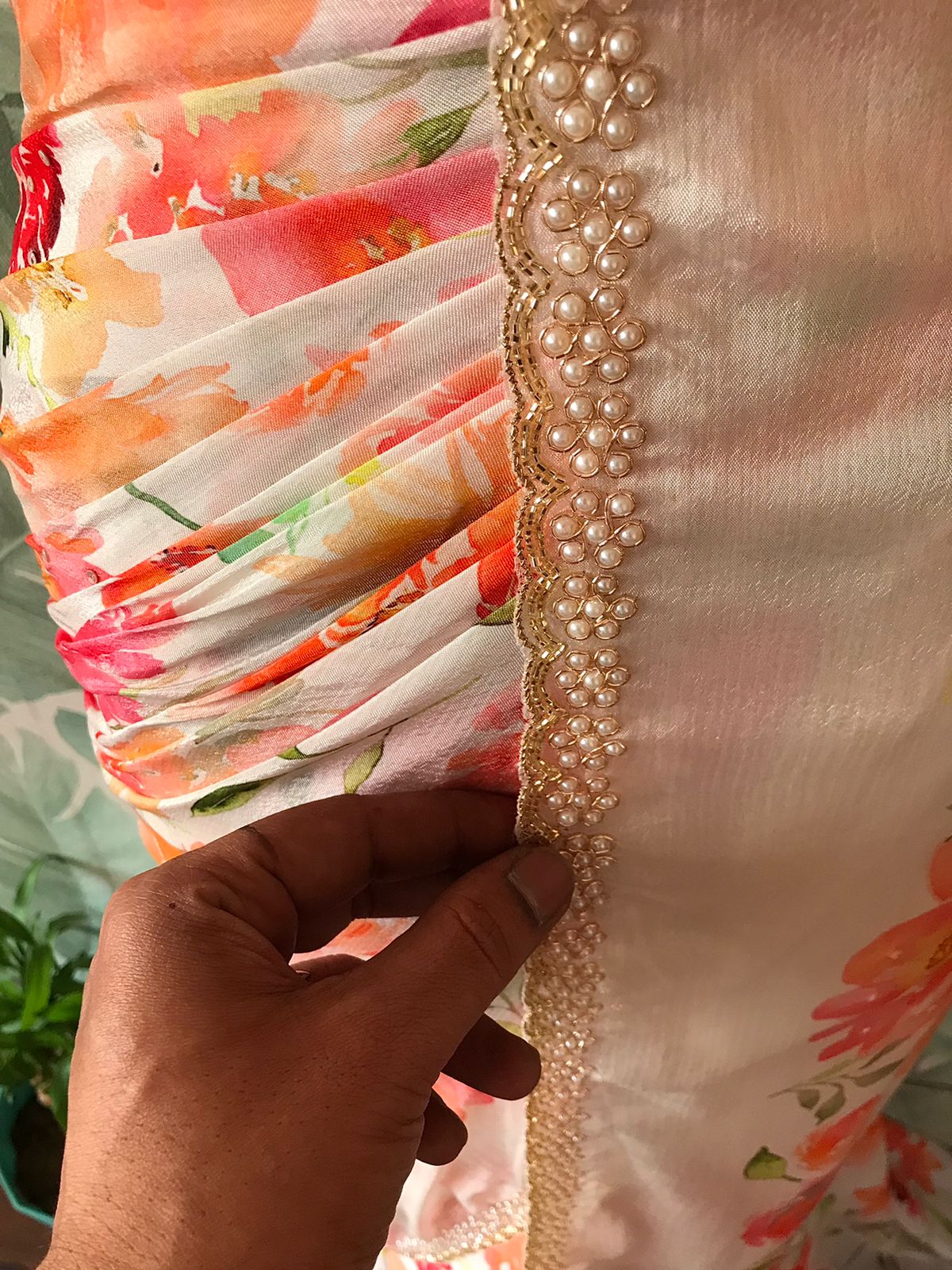 Eternally Beautiful Premium Pure Chinnon Silk Saree