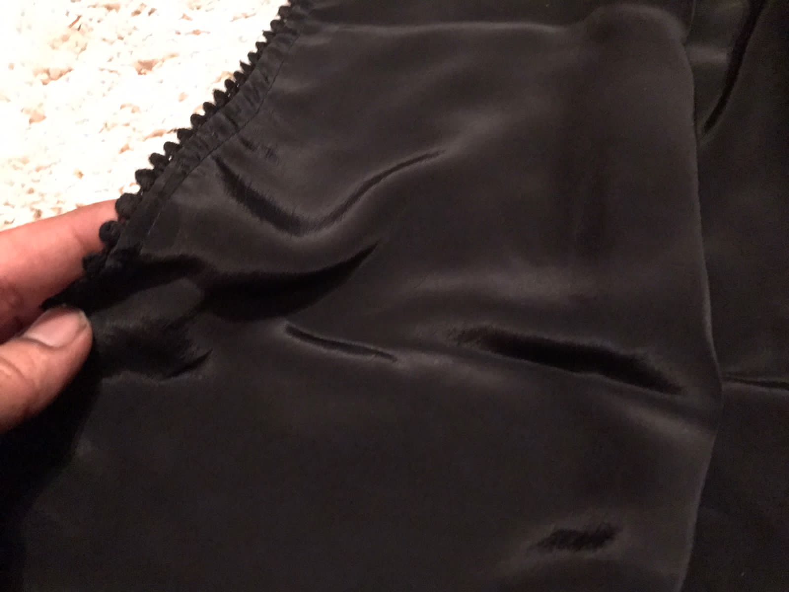 Premium Pure Georgette Silk Saree in Black with Sequin Floral Work