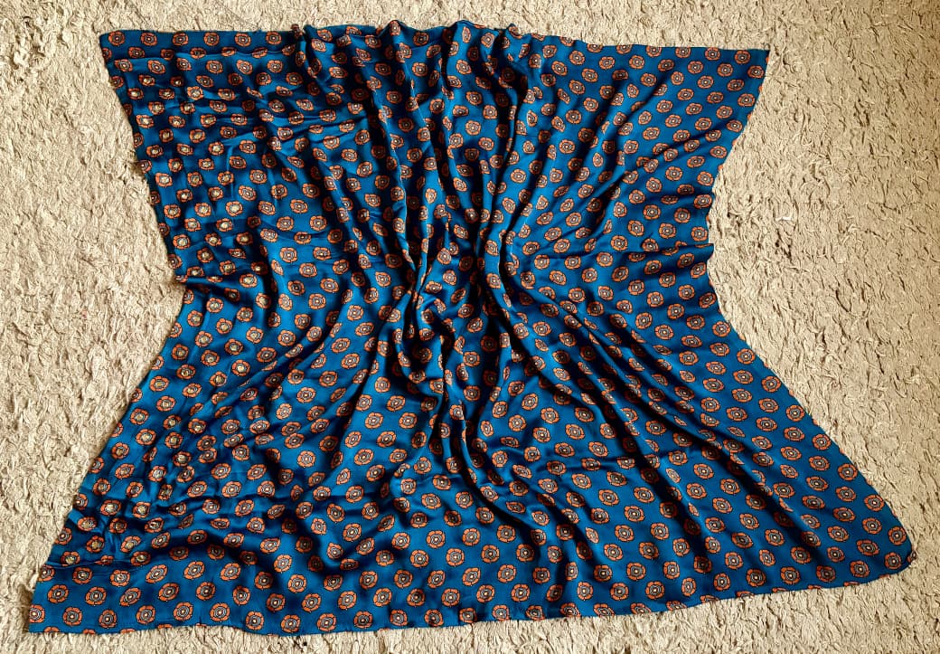 Premium Pure Modal Silk Kalamkari Saree Embellished With Zari Aari Sequins Foil Mirror Handwork