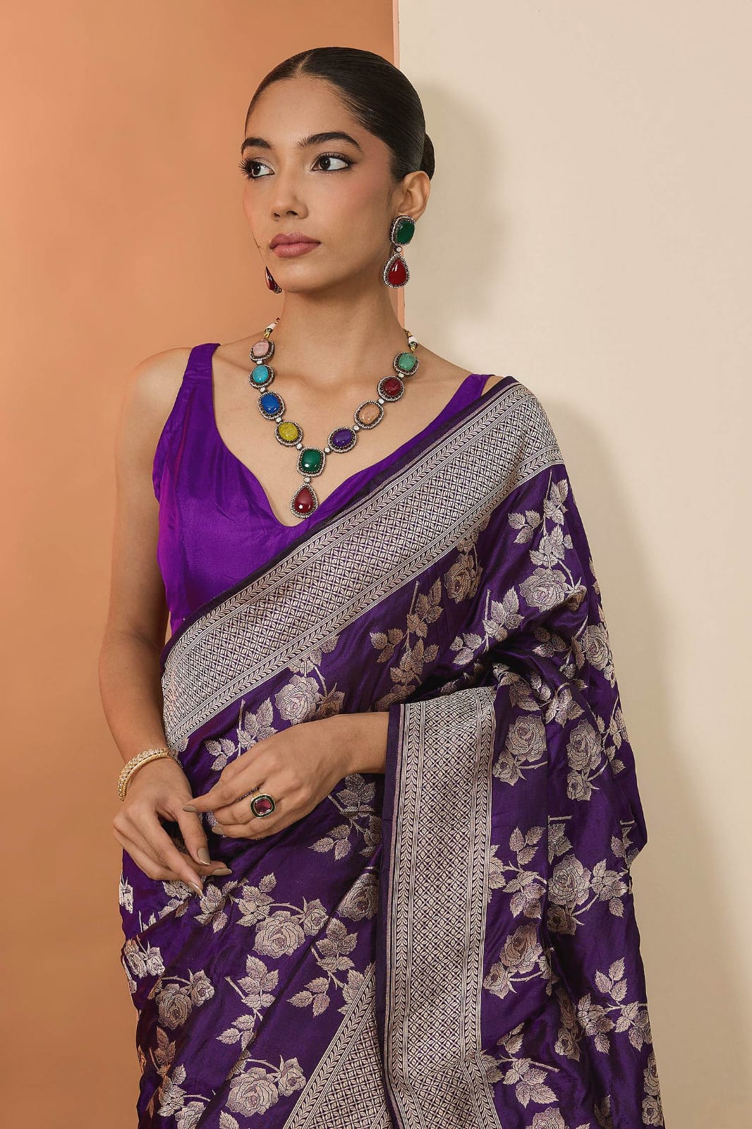 BANARASI PURE KATAN SILK HANDLOOM  WOVEN BEAUTIFUL SAREE