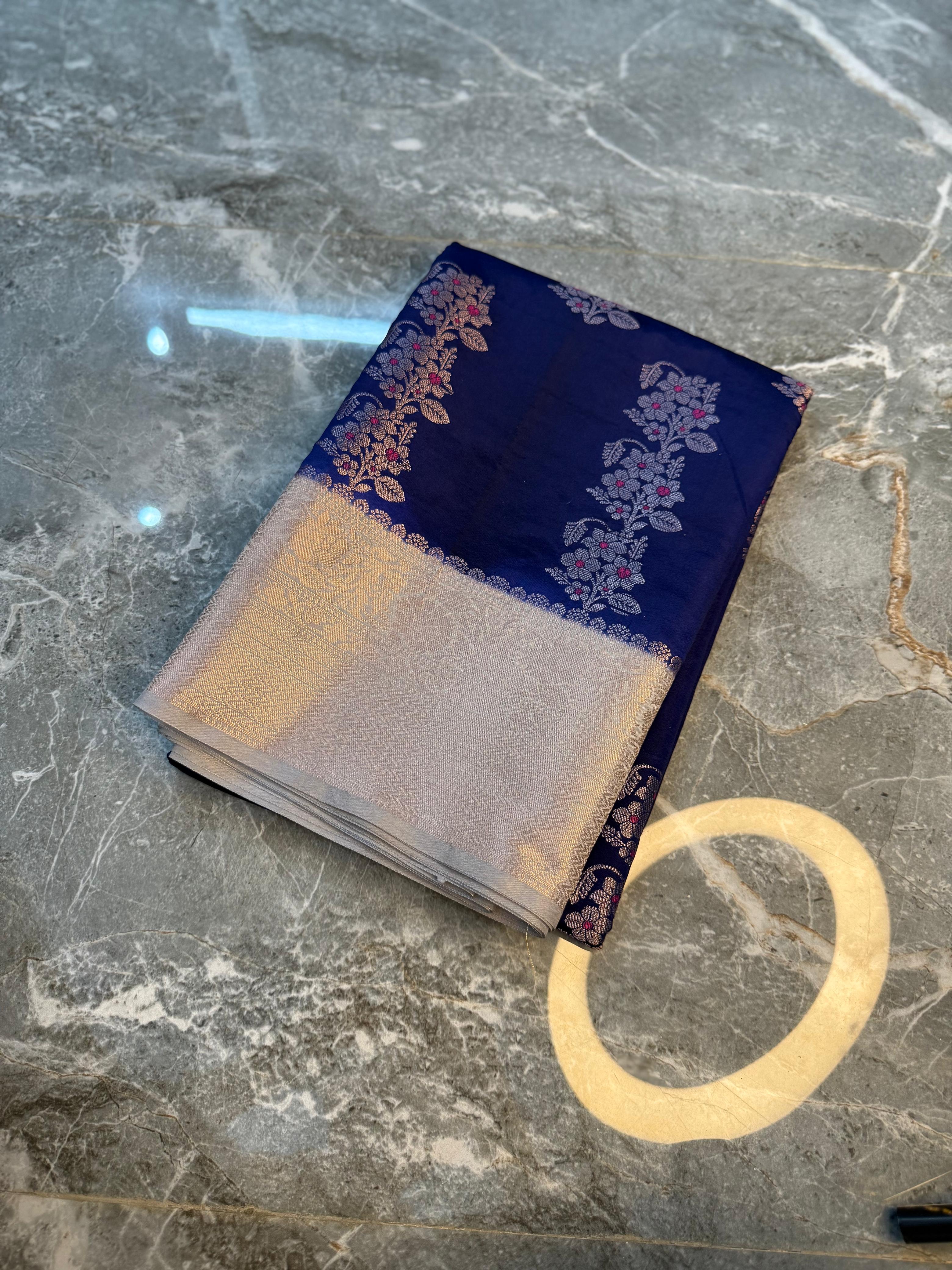 Banarasi katan silk sarees dybal