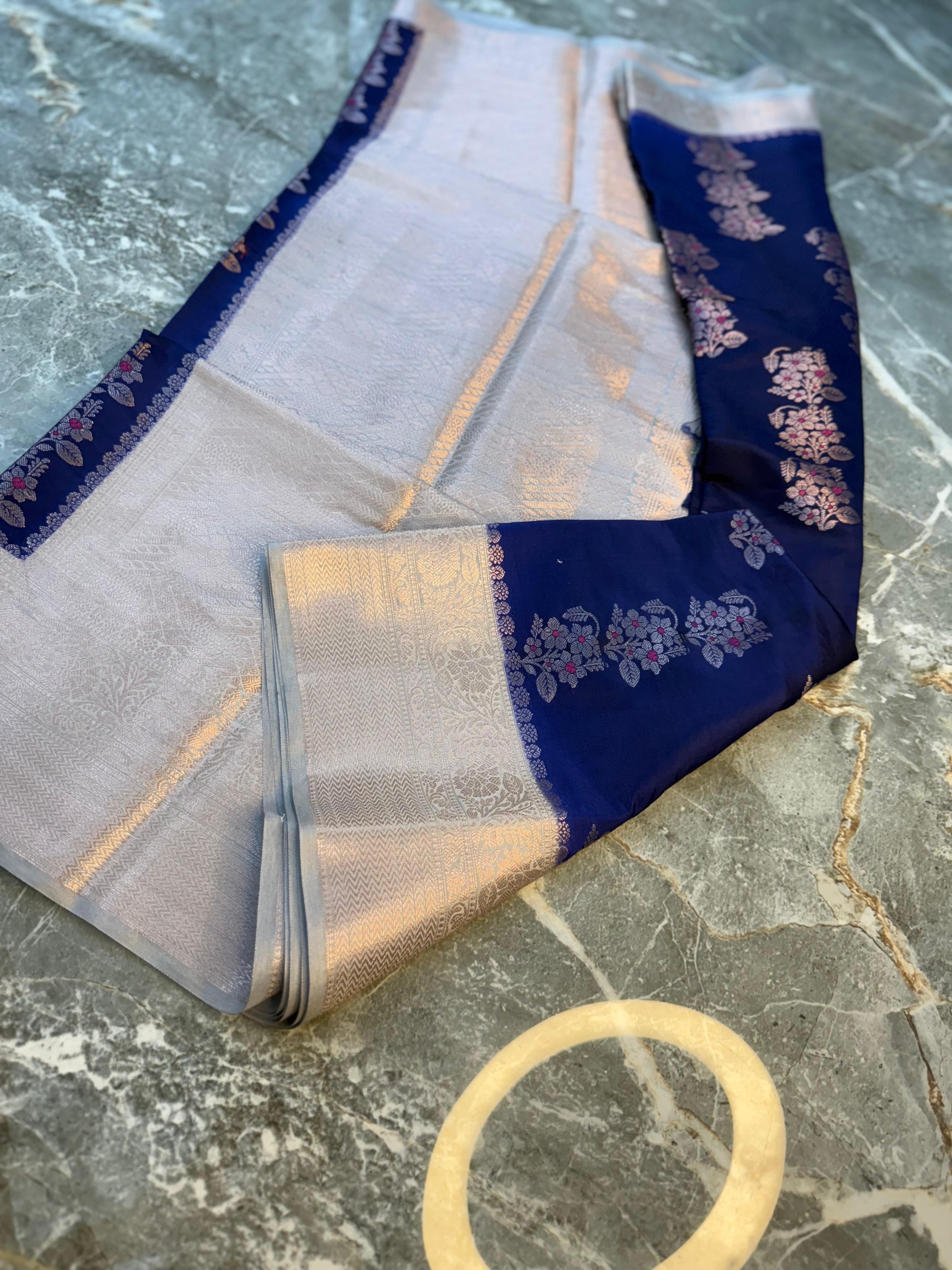 Banarasi katan silk sarees dybal