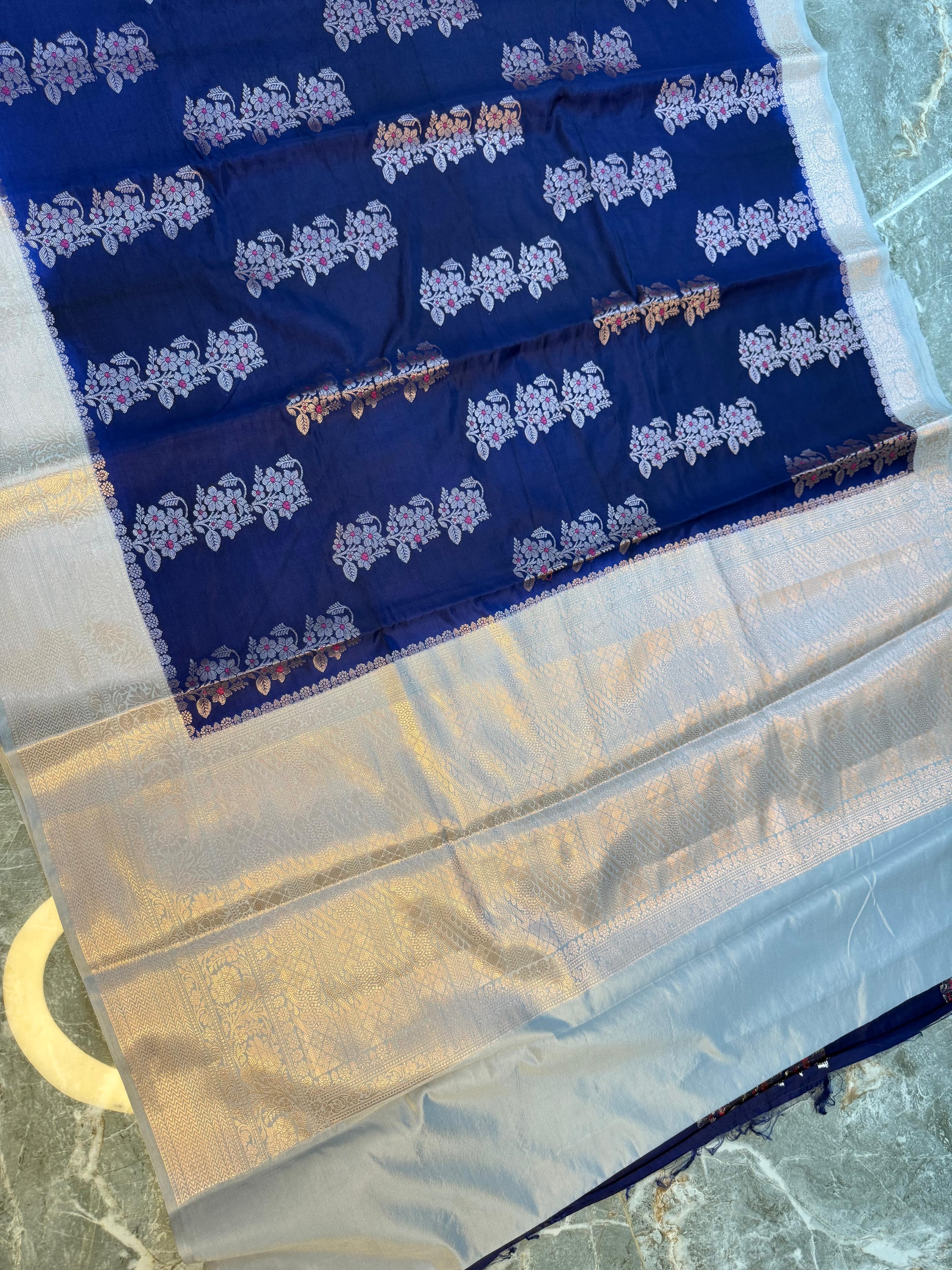 Banarasi katan silk sarees dybal