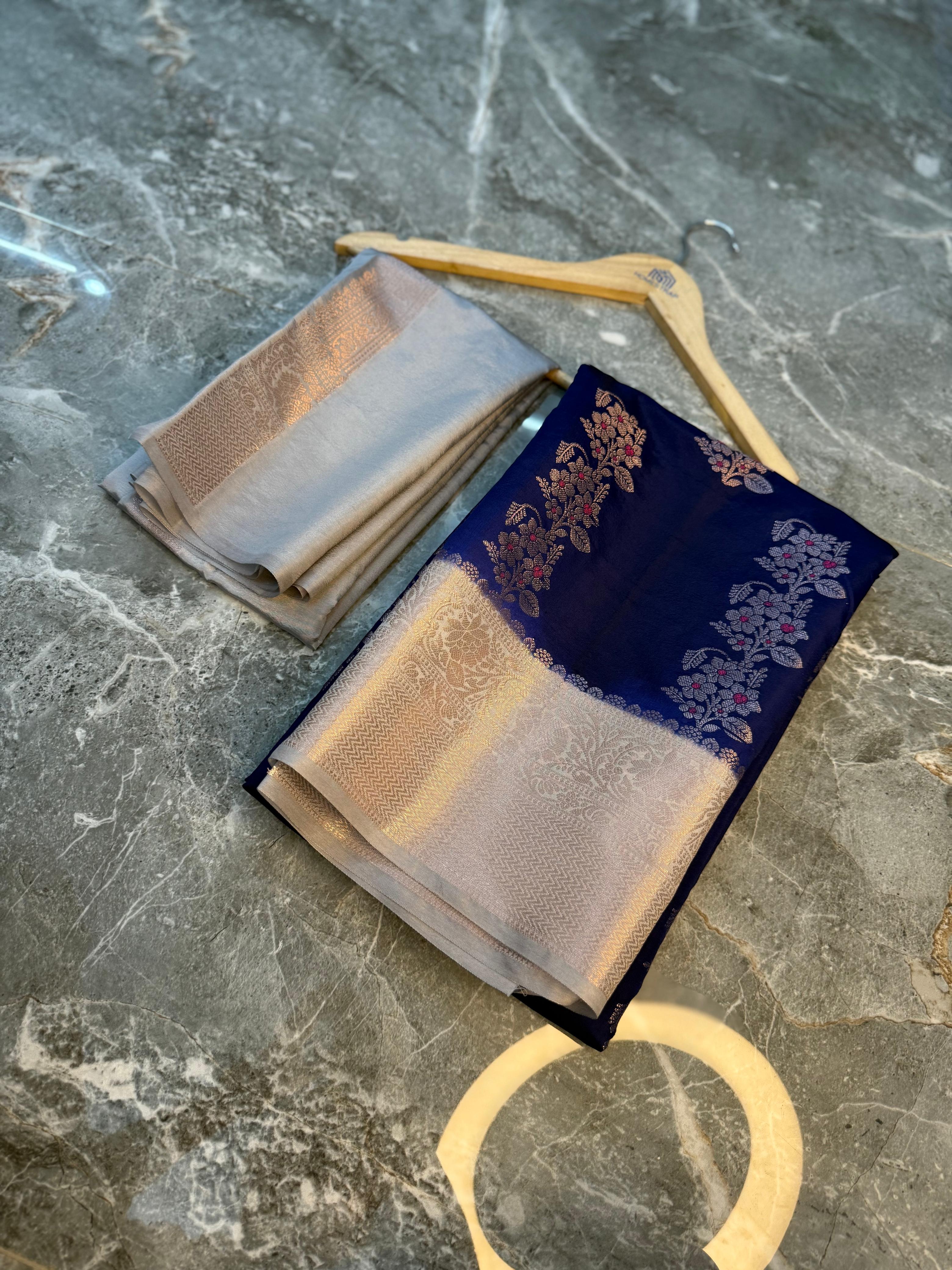 Banarasi katan silk sarees dybal