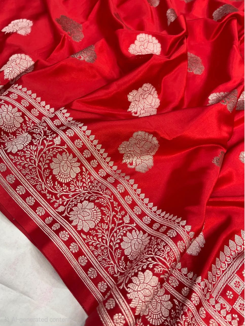 Beautiful Banaras Handloom Mashru Silk Woven Premium Quality Sarees