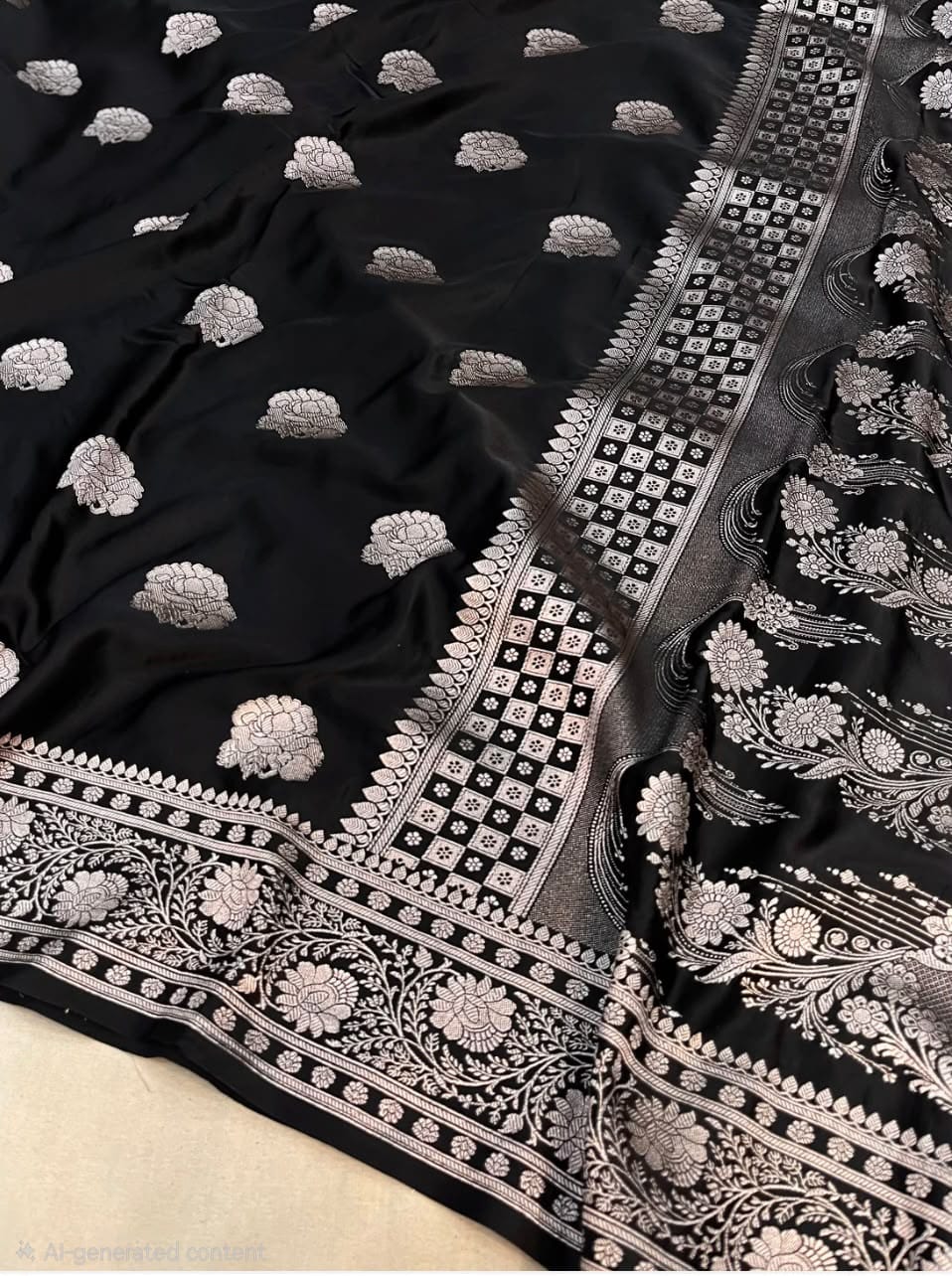 Beautiful Banaras Handloom Mashru Silk Woven Premium Quality Sarees