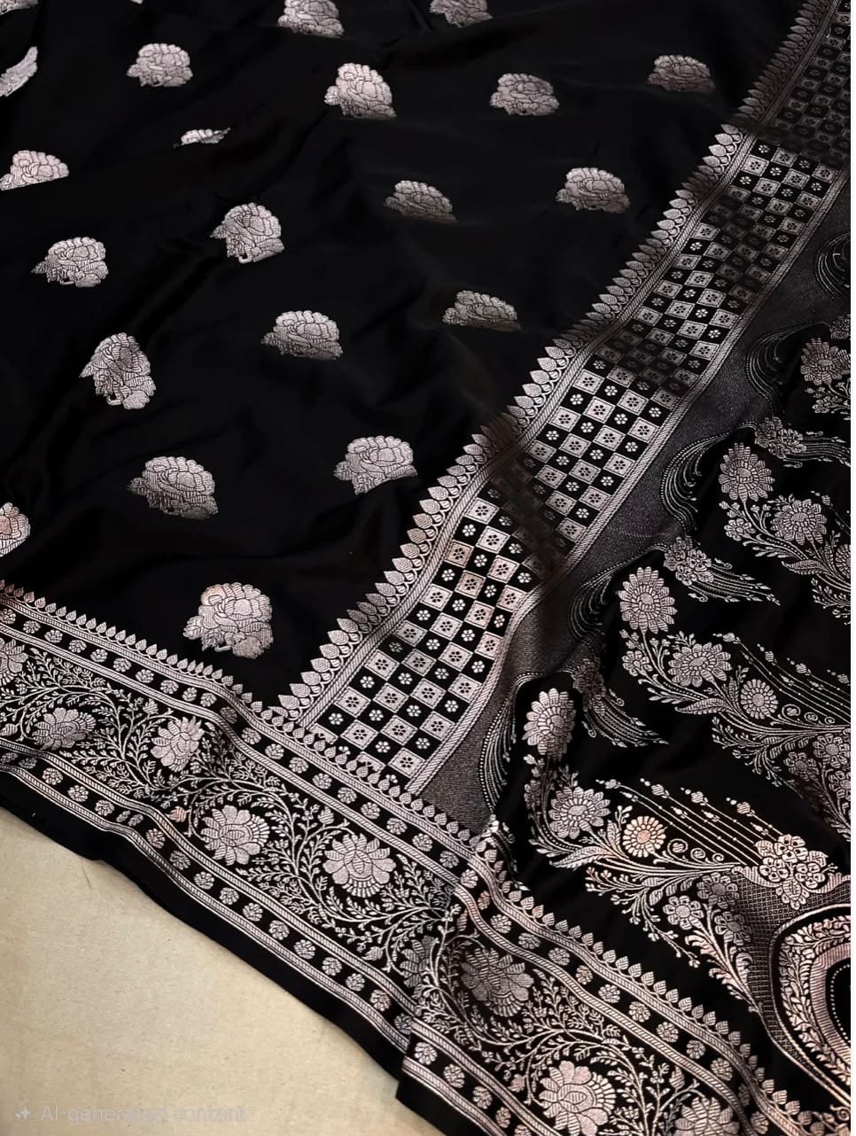 Beautiful Banaras Handloom Mashru Silk Woven Premium Quality Sarees
