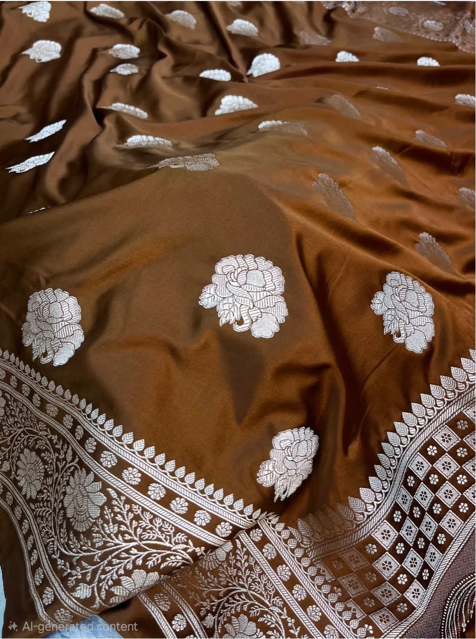 Beautiful Banaras Handloom Mashru Silk Woven Premium Quality Sarees