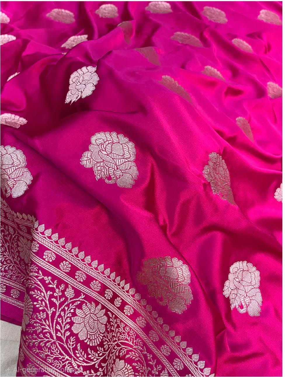 Beautiful Banaras Handloom Mashru Silk Woven Premium Quality Sarees