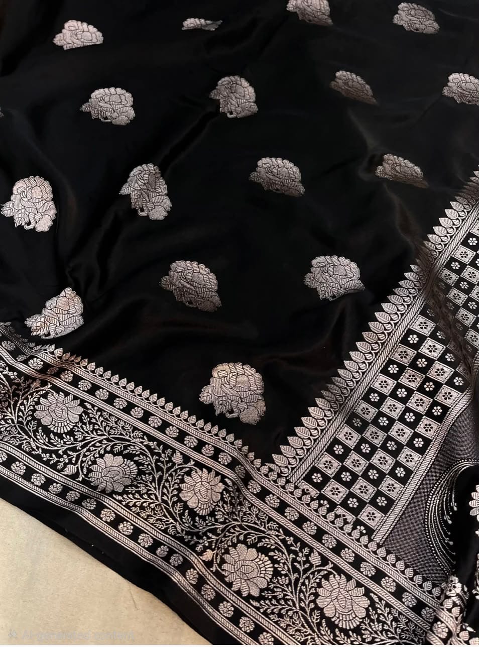 Beautiful Banaras Handloom Mashru Silk Woven Premium Quality Sarees