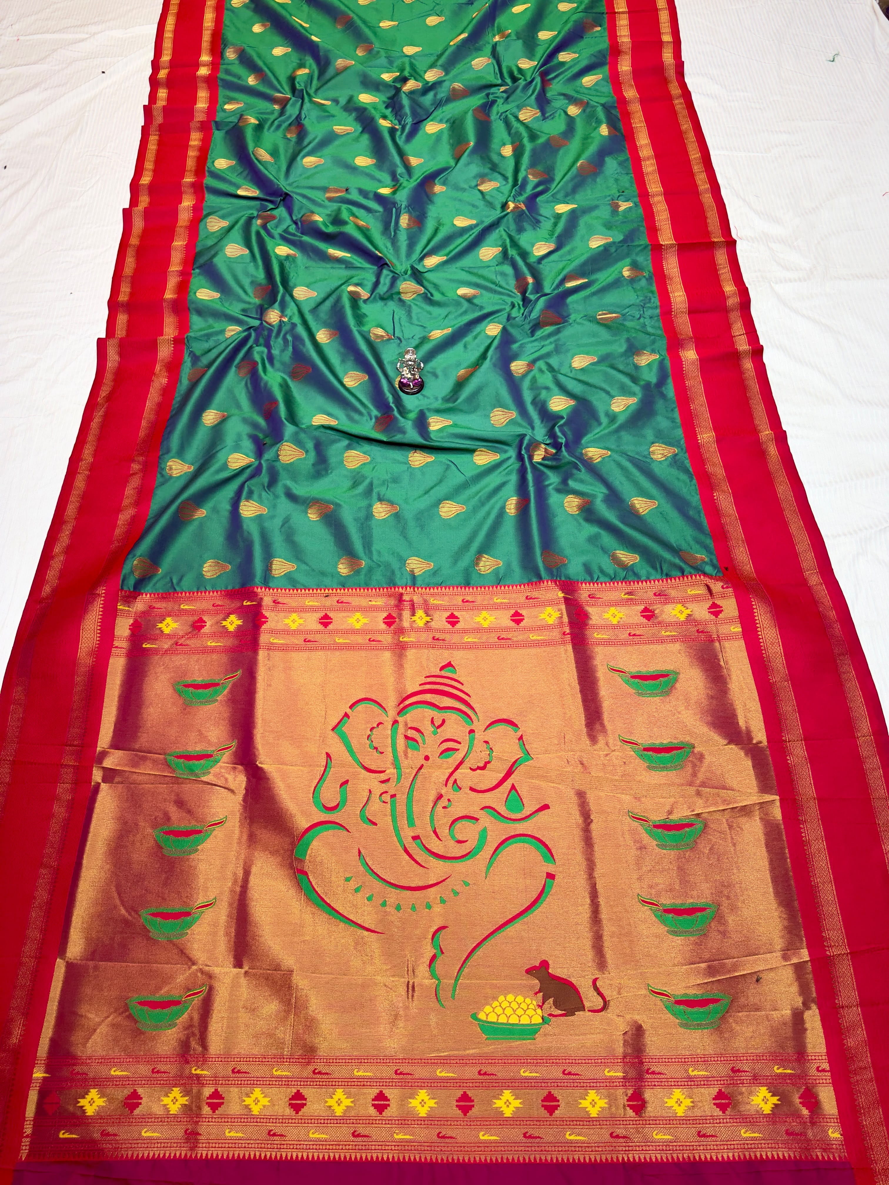 Shree Modak Paithani Premium Katan Silk Saree