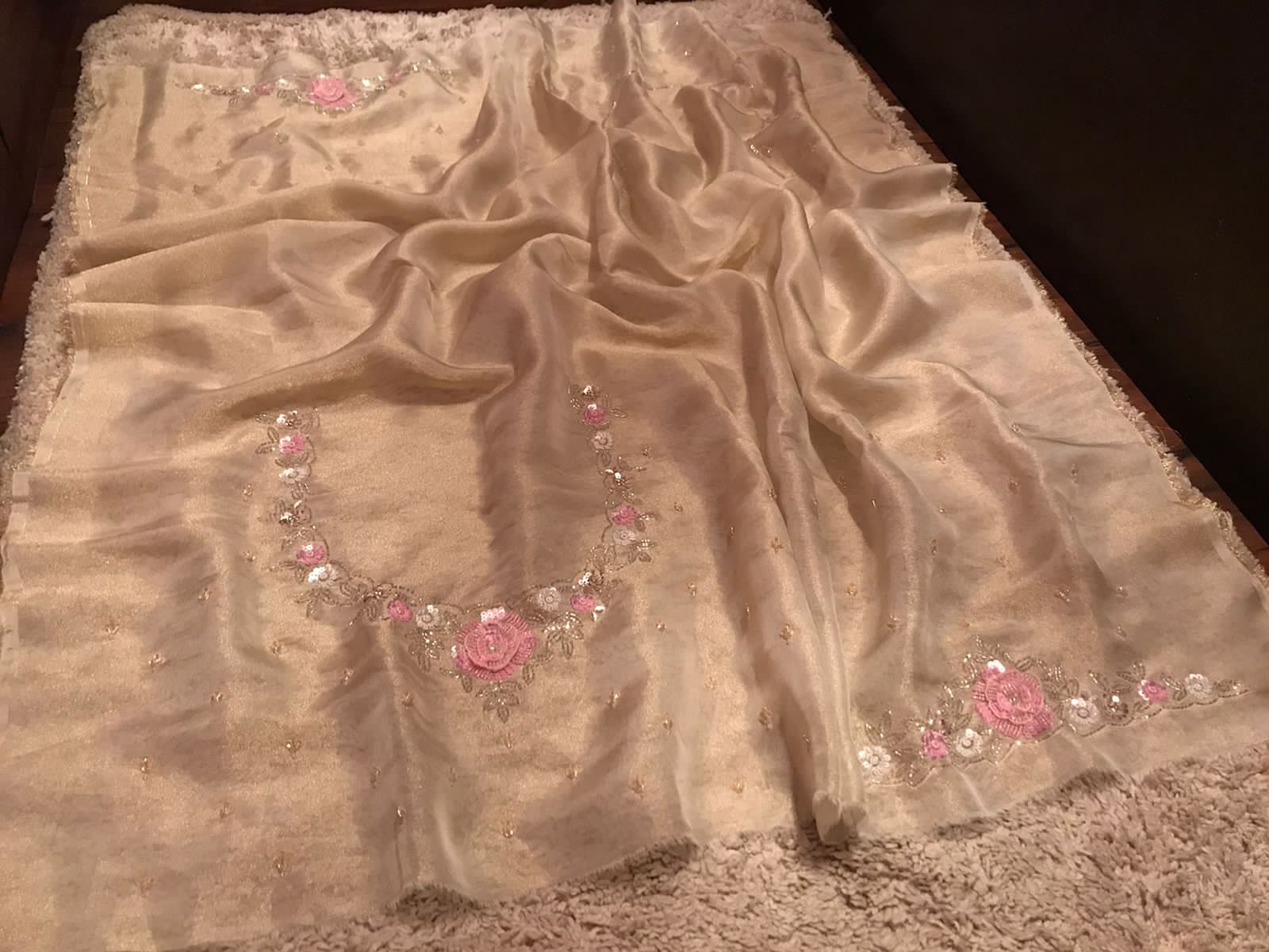 Scintillating Classic Beauty Premium Pure Banarasi Tissue Organza Silk Saree