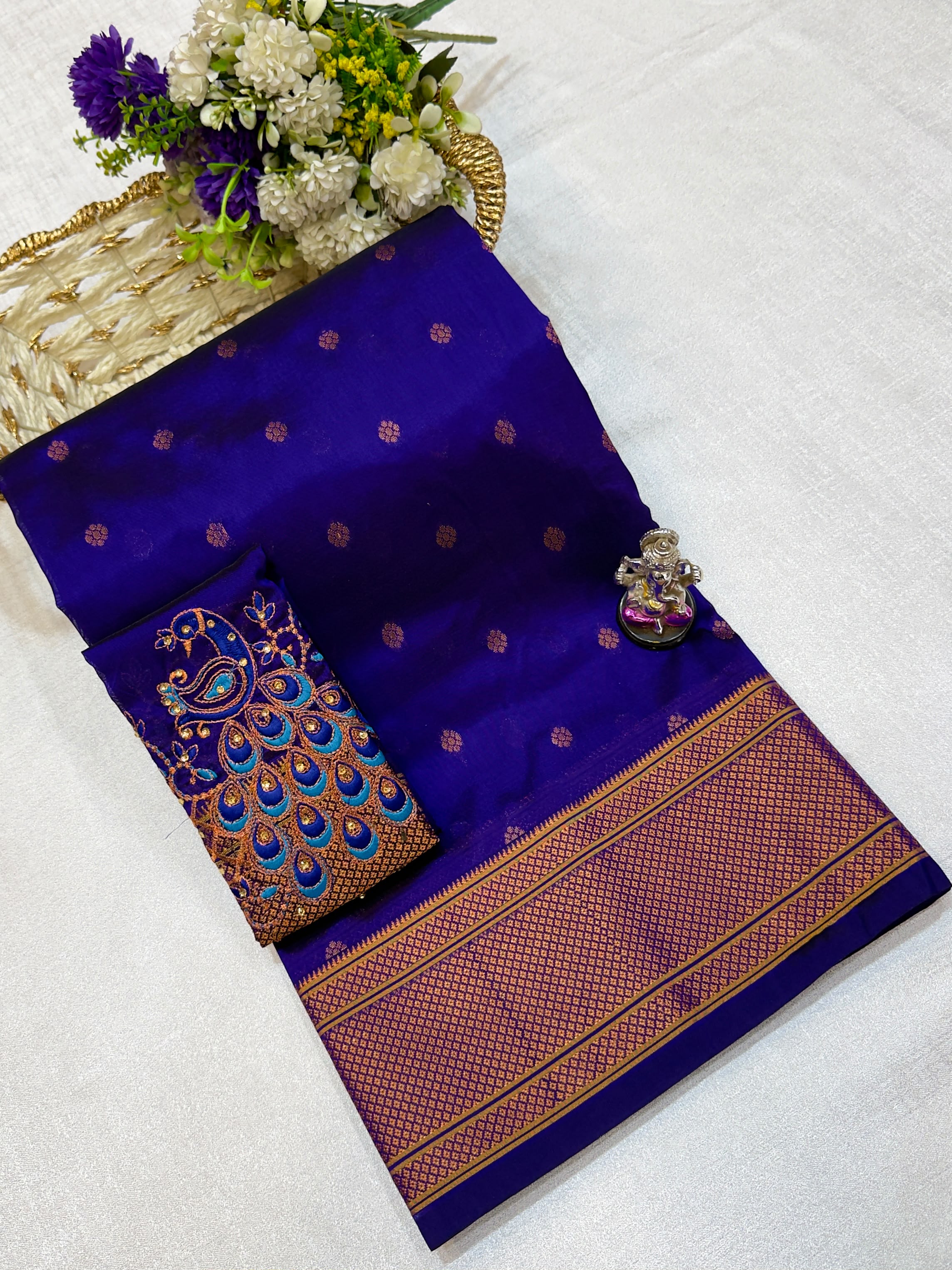 Saishaa Kalanjali Premium Tana Silk Paithani Saree