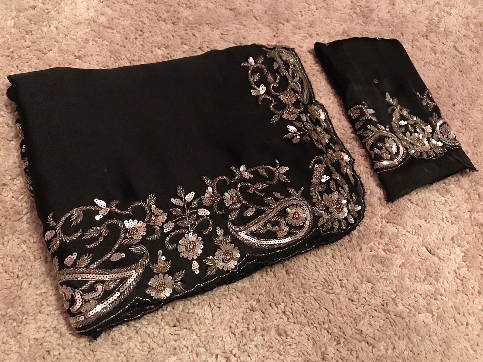 Black Crepe Silk Saree, Premium Crepe Silk Saree, Zardozi Work Saree, Designer Black Saree, Luxury Saree, Party Wear Saree, Wedding Saree, Festive Saree, Handwork Saree, Designer Silk Saree, Premium Black Saree, Women's Designer Saree
