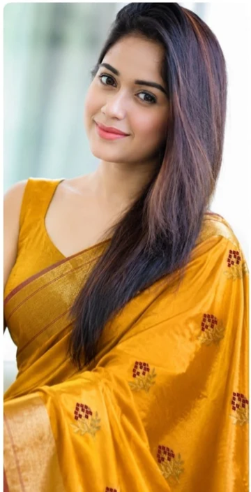 Mustard Yellow Chanderi Handloom Pattu Tissue Silk Saree With Zari Woven Floral Butti, Rich Golden Tissue Pallu, Contrast Border And Matching Blouse Piece.